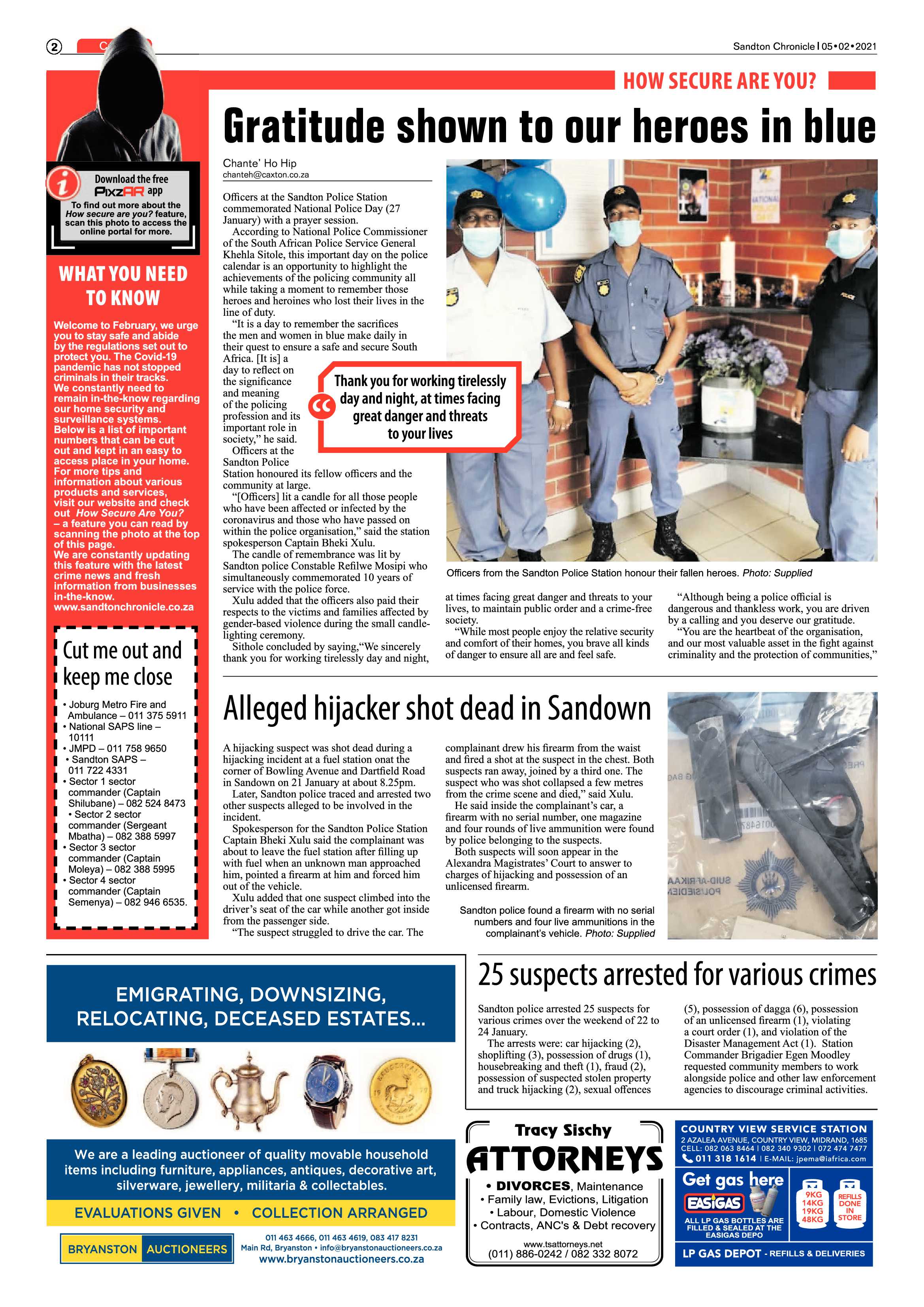 Sandton Chronicle 3 February 2021 page 2