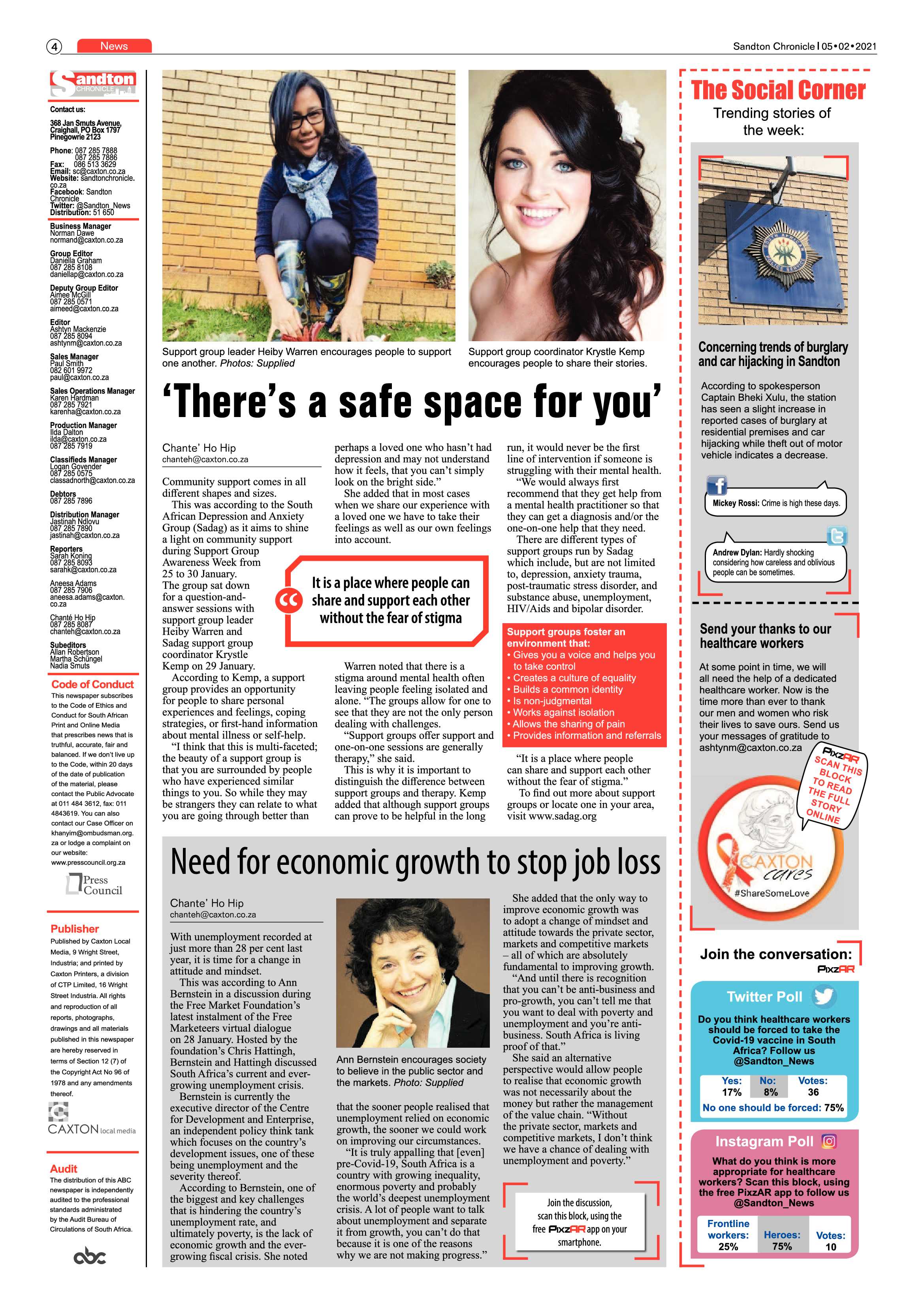 Sandton Chronicle 3 February 2021 page 4