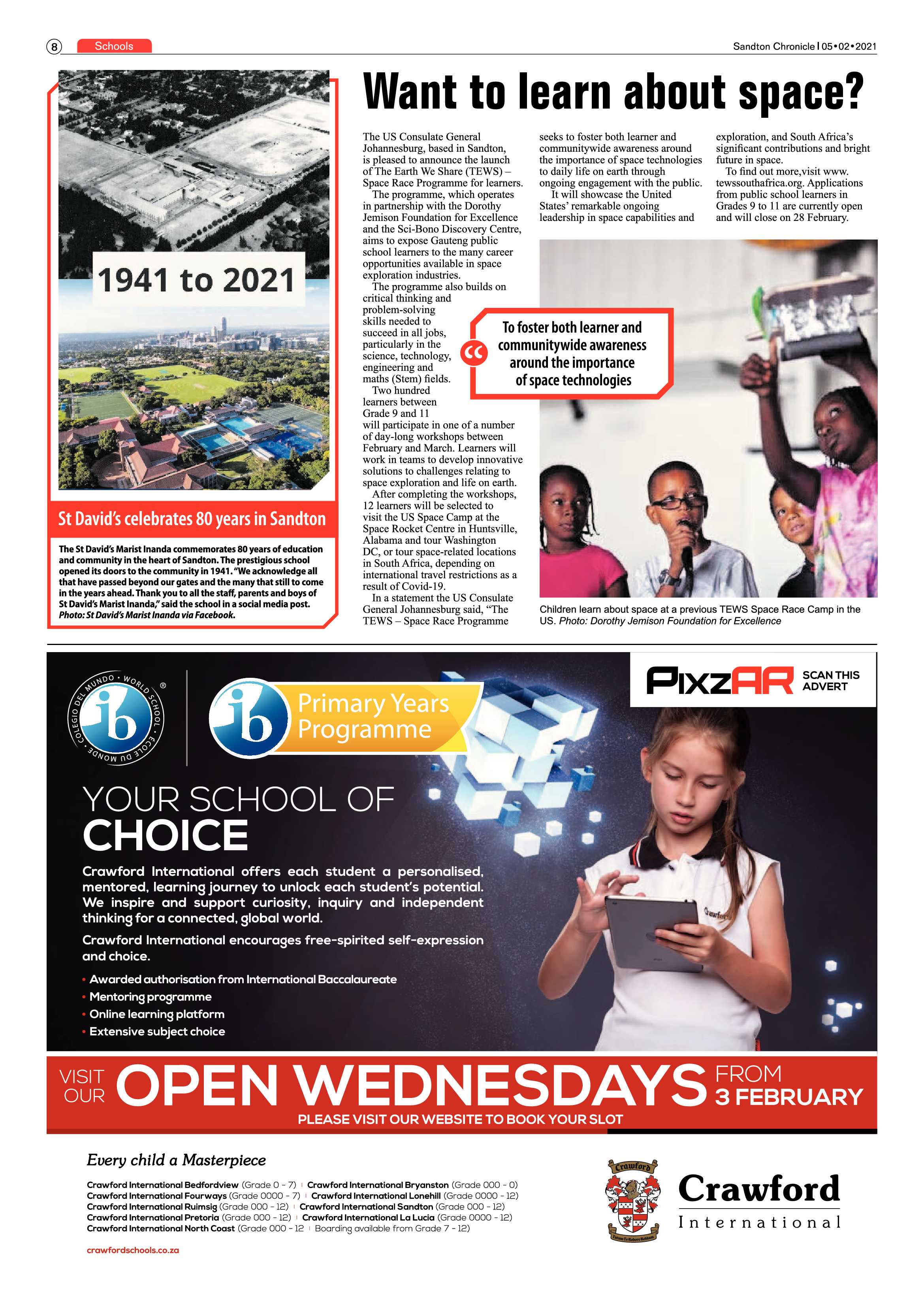 Sandton Chronicle 3 February 2021 page 8