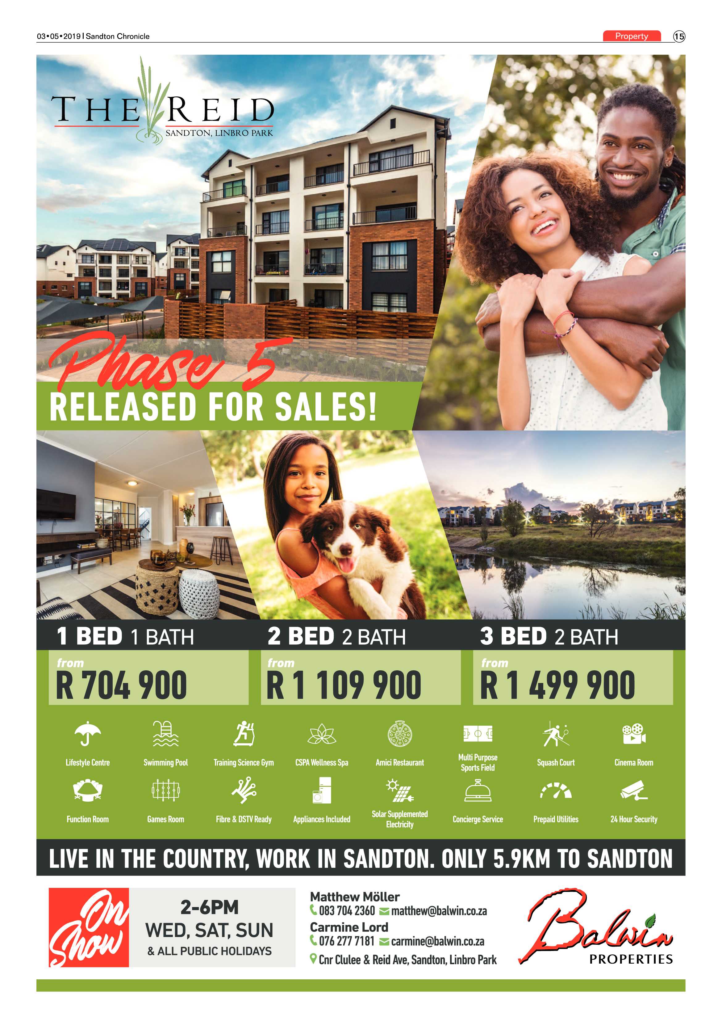 Sandton Chronicle 3 May, 2019 page 15