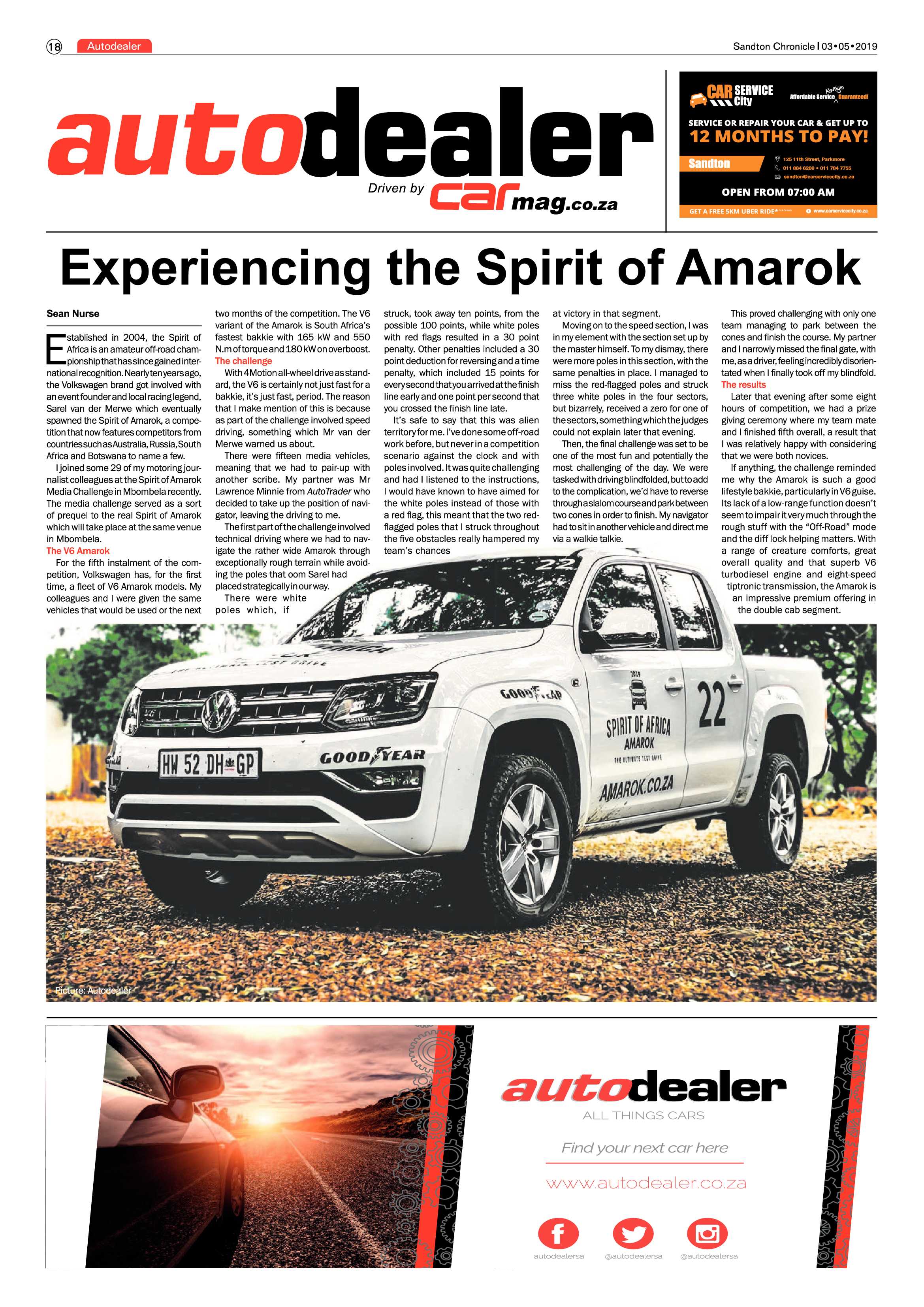 Sandton Chronicle 3 May, 2019 page 18