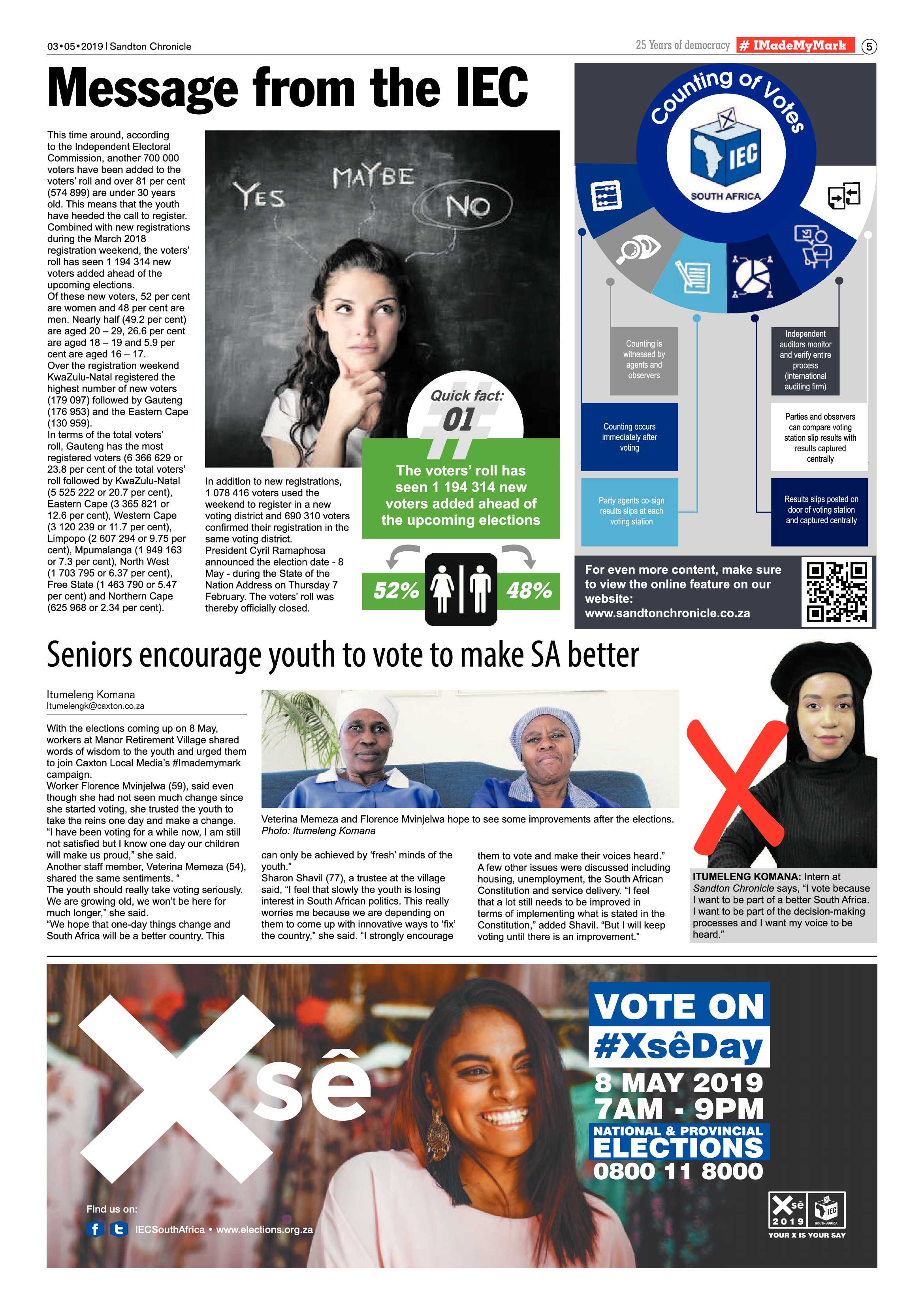 Sandton Chronicle 3 May, 2019 page 5