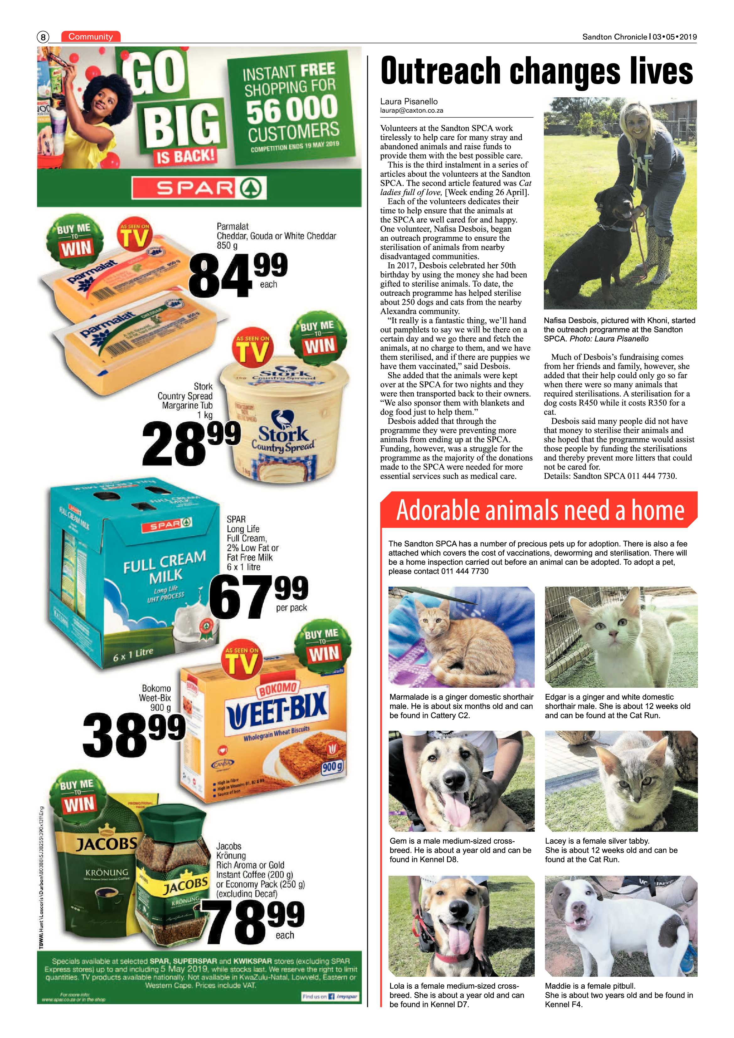 Sandton Chronicle 3 May, 2019 page 8