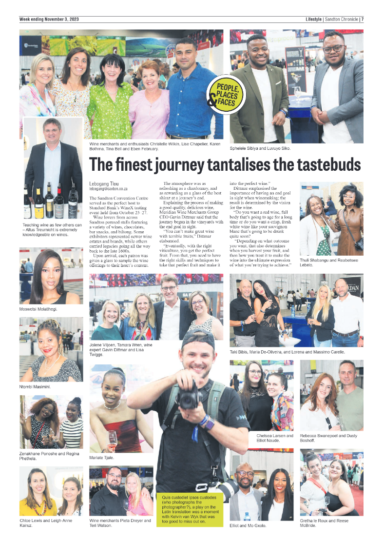 Sandton Chronicle 3 November 2023 page 15