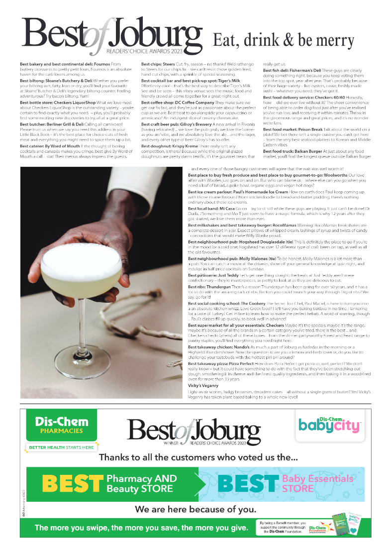 Sandton Chronicle 3 November 2023 page 8