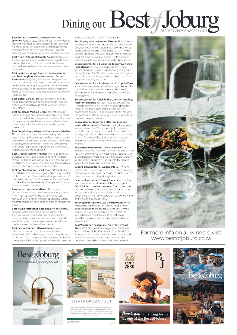 Sandton Chronicle 3 November 2023 page 9