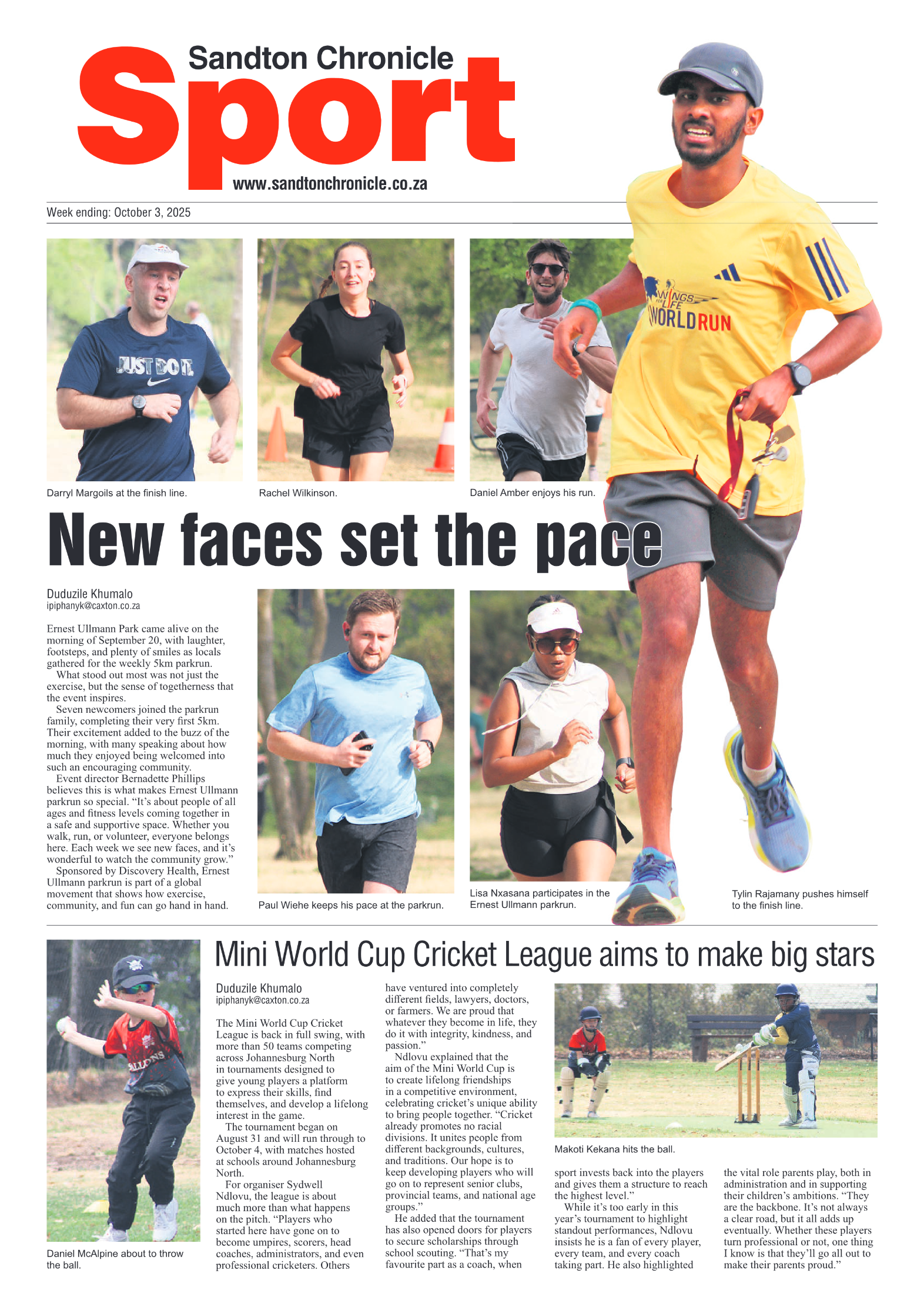 Sandton Chronicle 3 October 2025 page 12