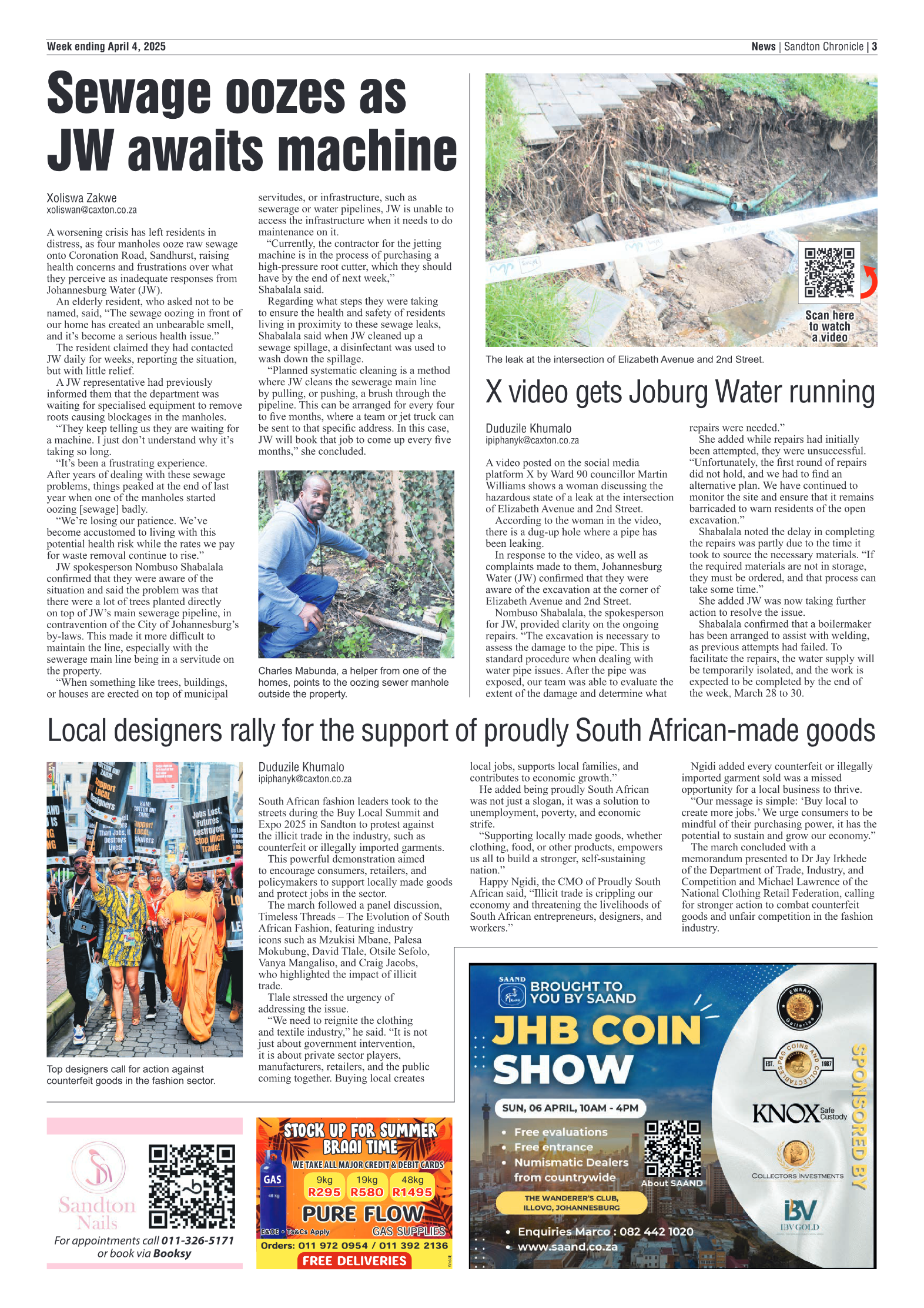 Sandton Chronicle 4 April 2025 page 3