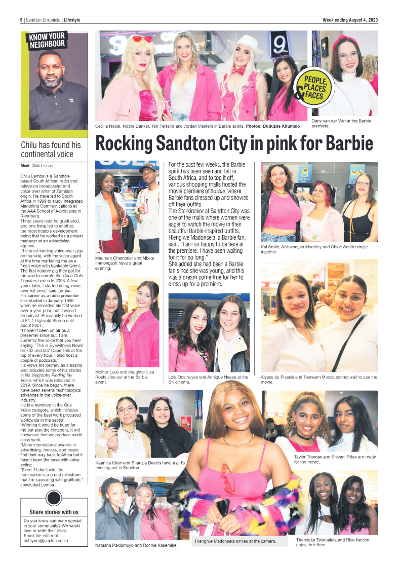Sandton Chronicle 4 August 2023 page 16