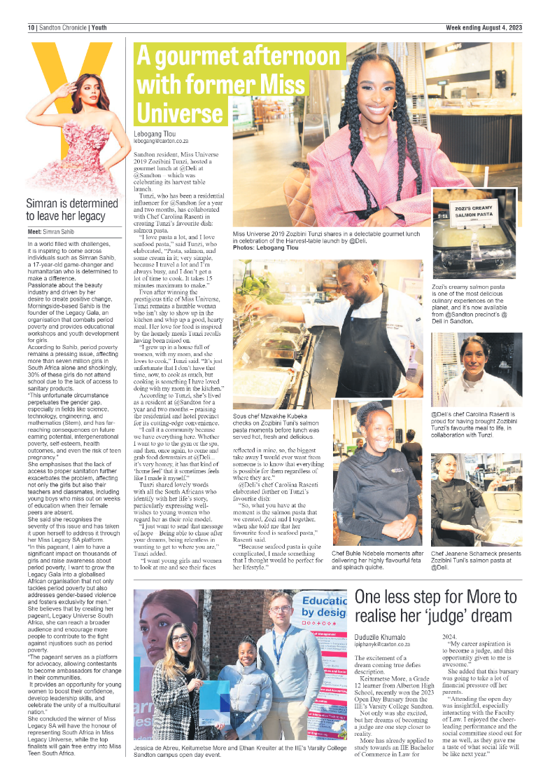 Sandton Chronicle 4 August 2023 page 18