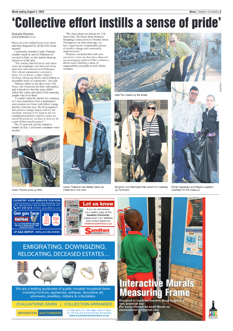 Sandton Chronicle 4 August 2023 page 3