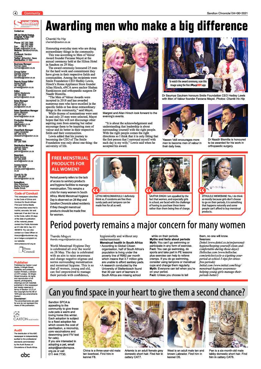 Sandton Chronicle 4 June 2021 page 4