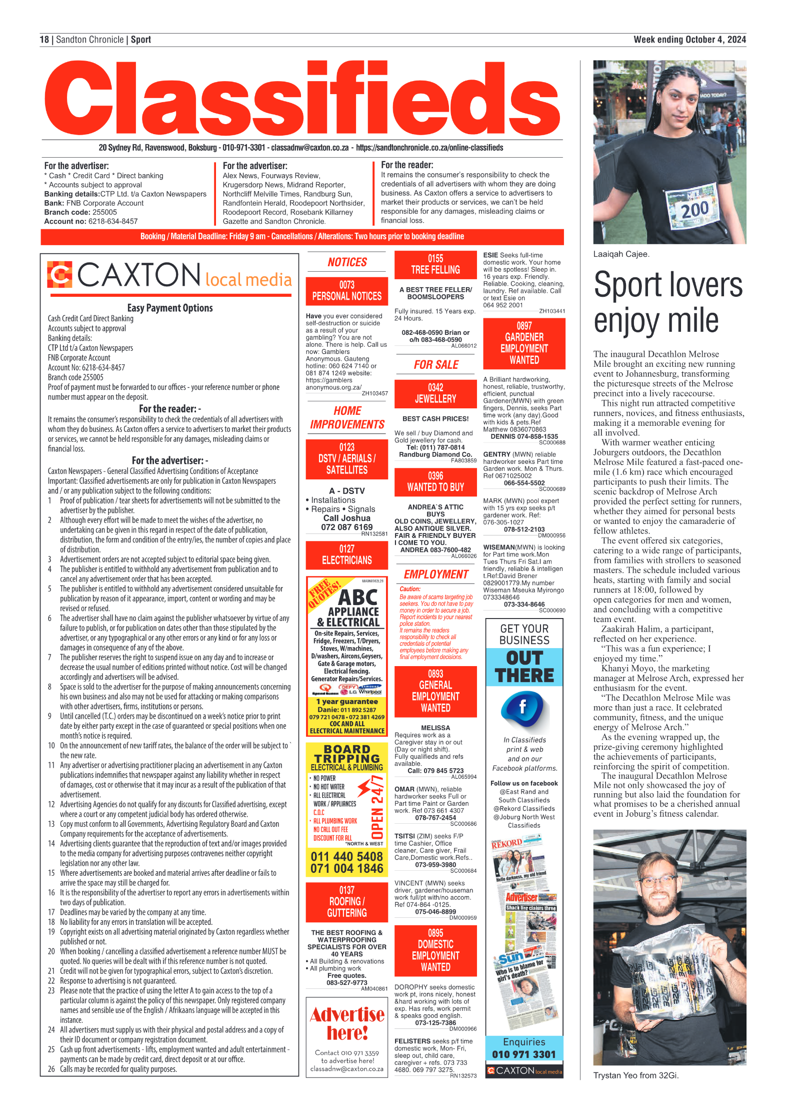 Sandton Chronicle 4 October 2024 page 10