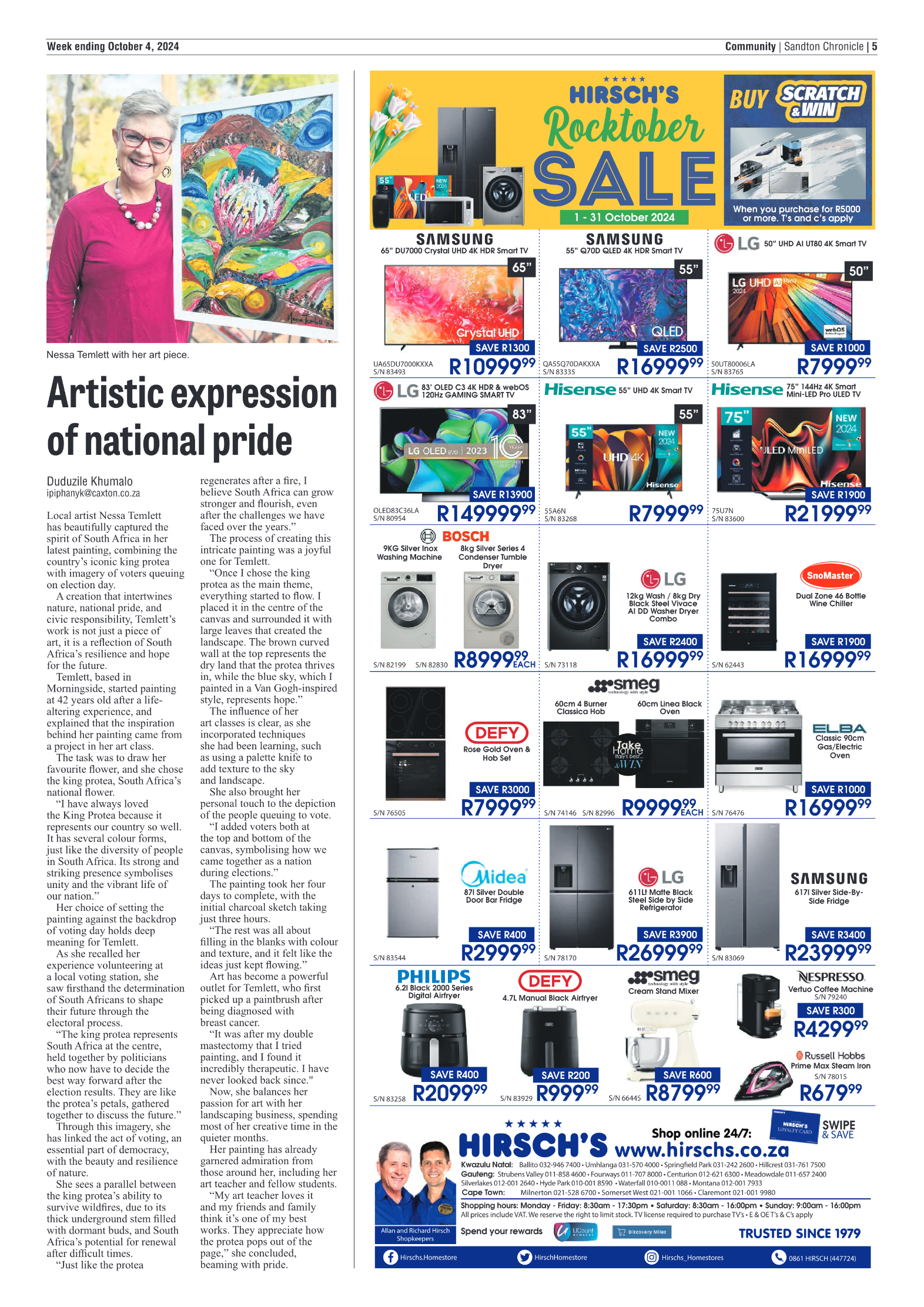 Sandton Chronicle 4 October 2024 page 5