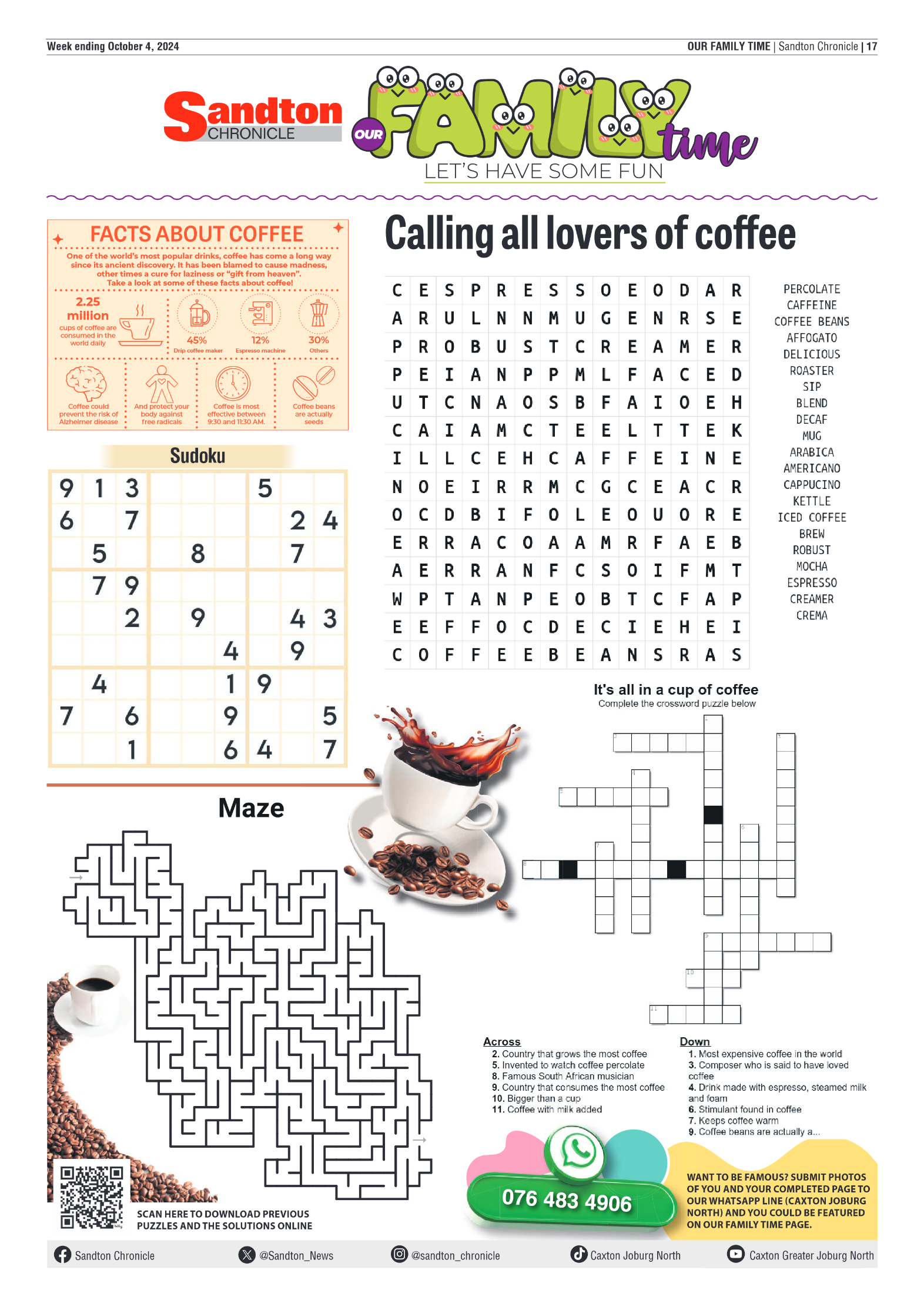 Sandton Chronicle 4 October 2024 page 9