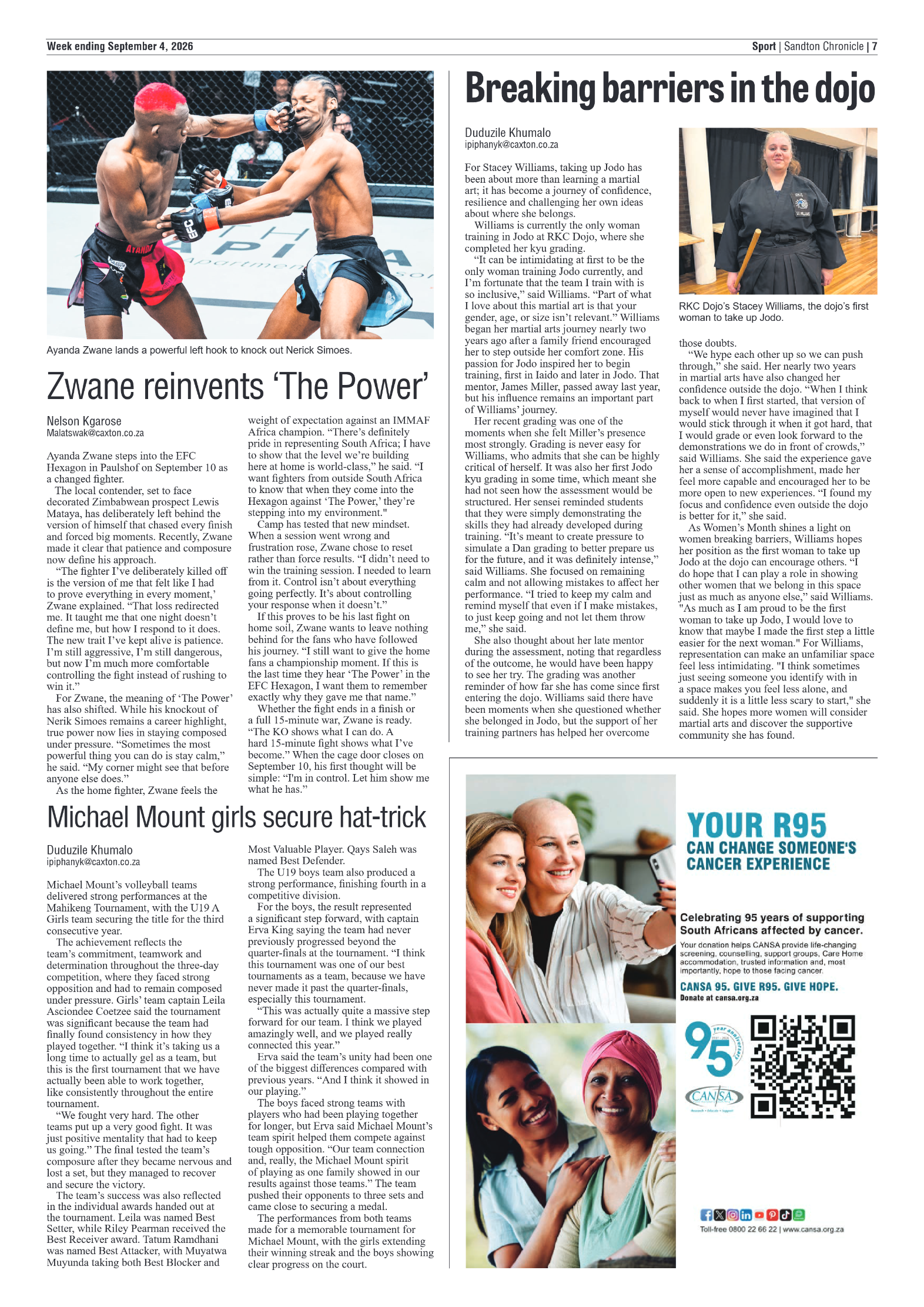 Sandton Chronicle 4 September 2026 page 7