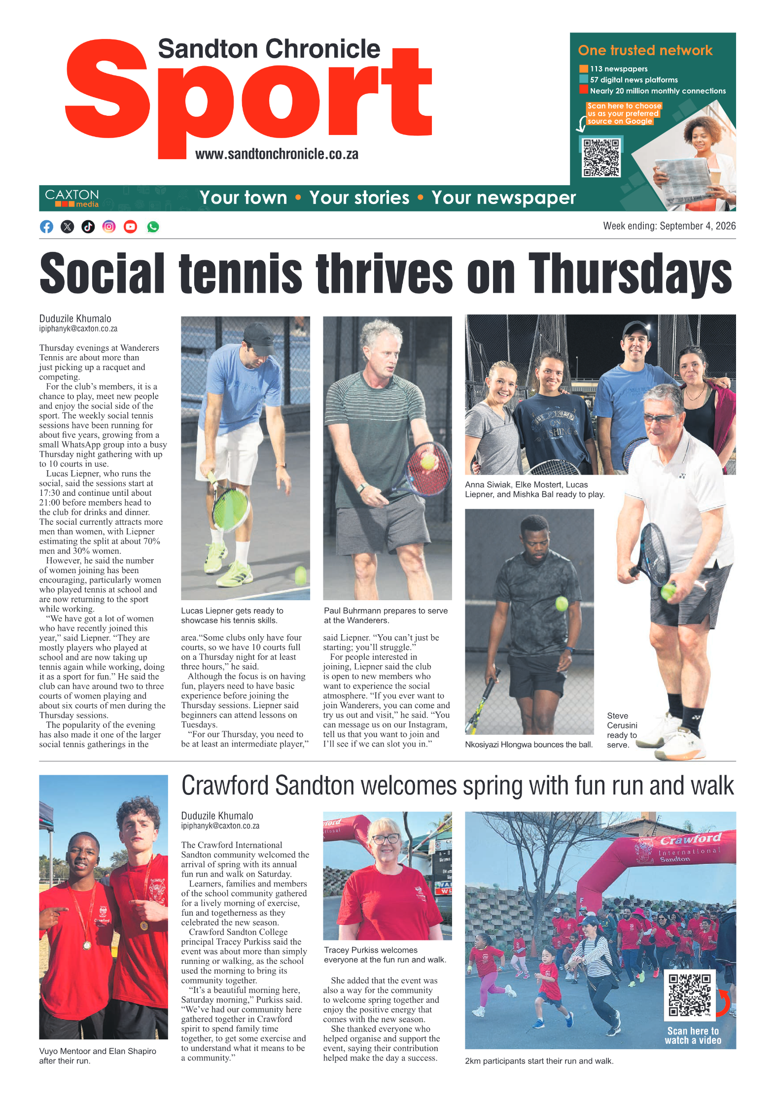 Sandton Chronicle 4 September 2026 page 8