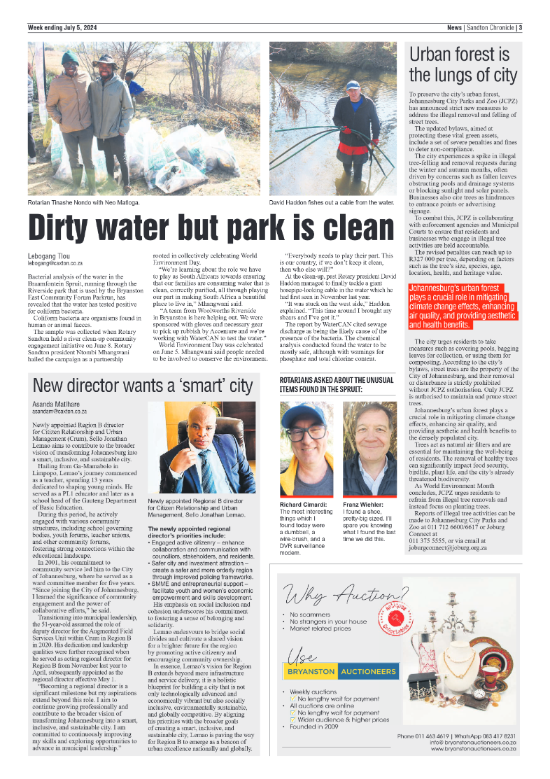 Sandton Chronicle 5 July 2024 page 3