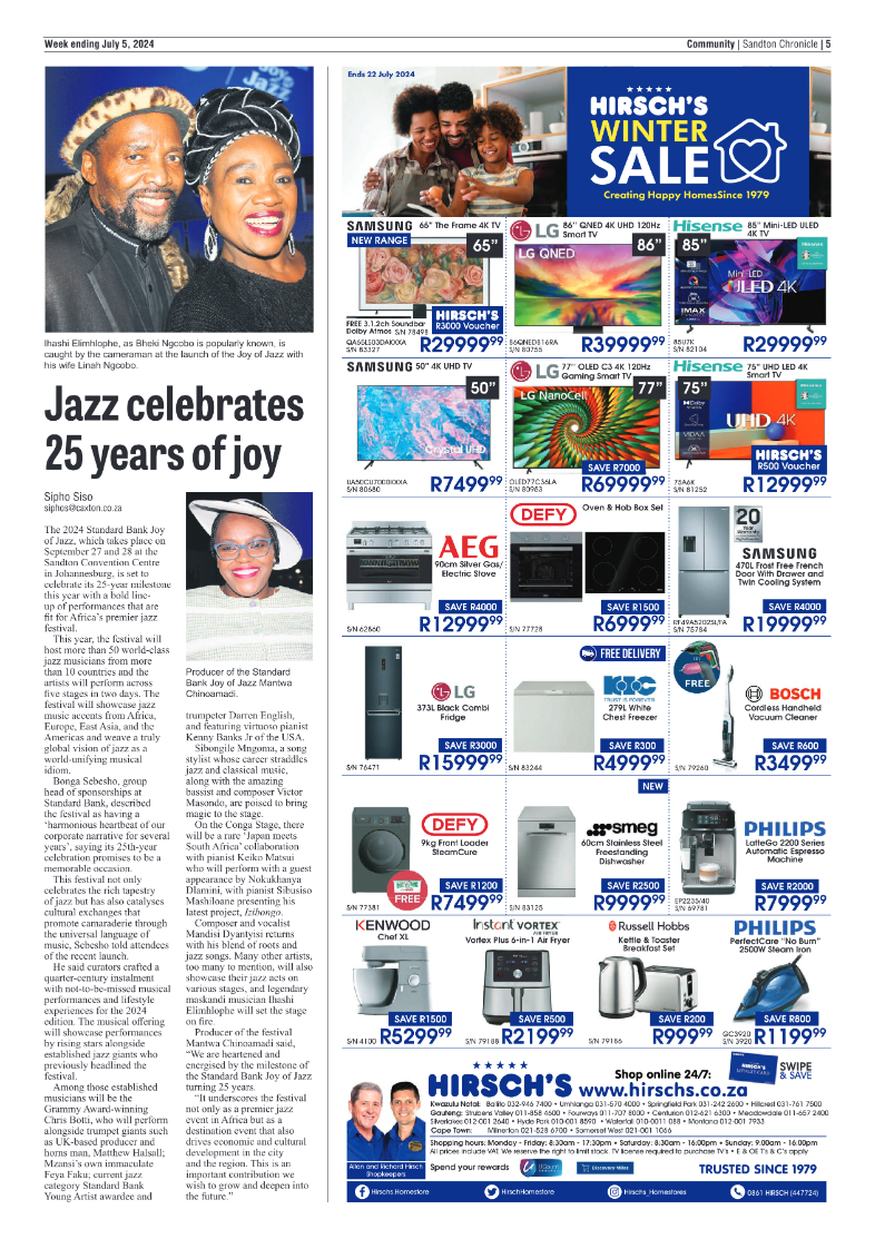 Sandton Chronicle 5 July 2024 page 5
