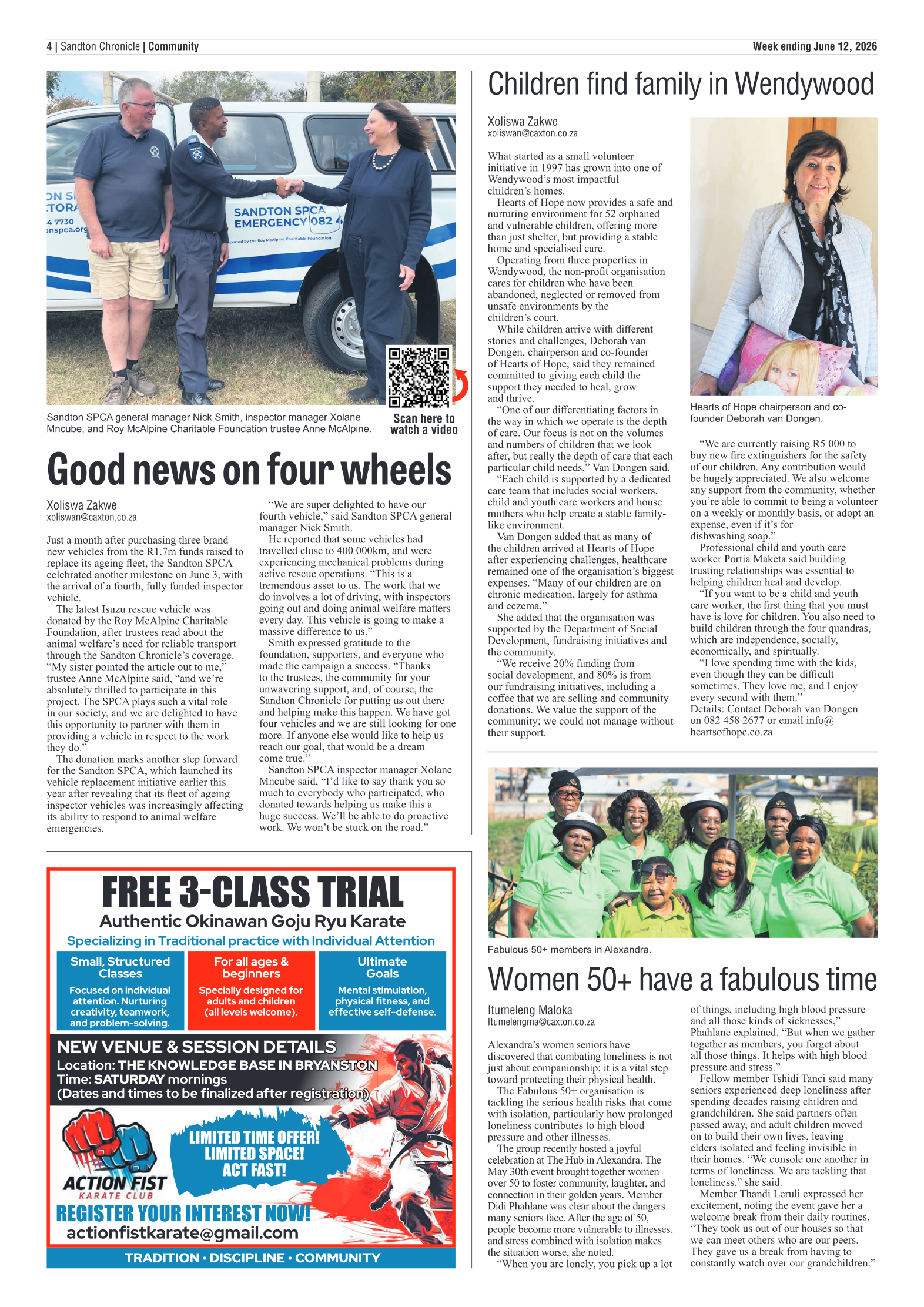 Sandton Chronicle 12 June 2026 page 4