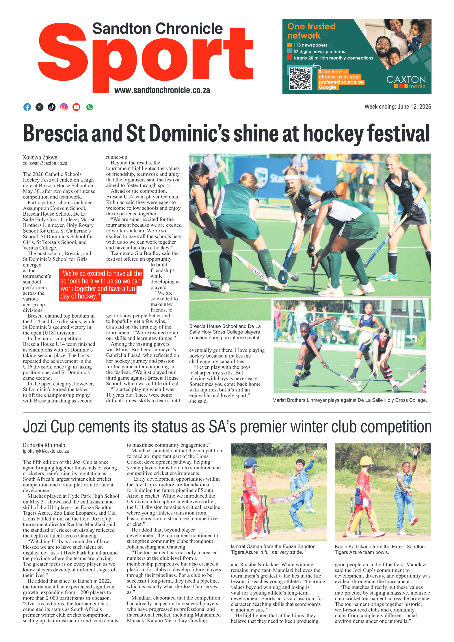 Sandton Chronicle 12 June 2026 page 8