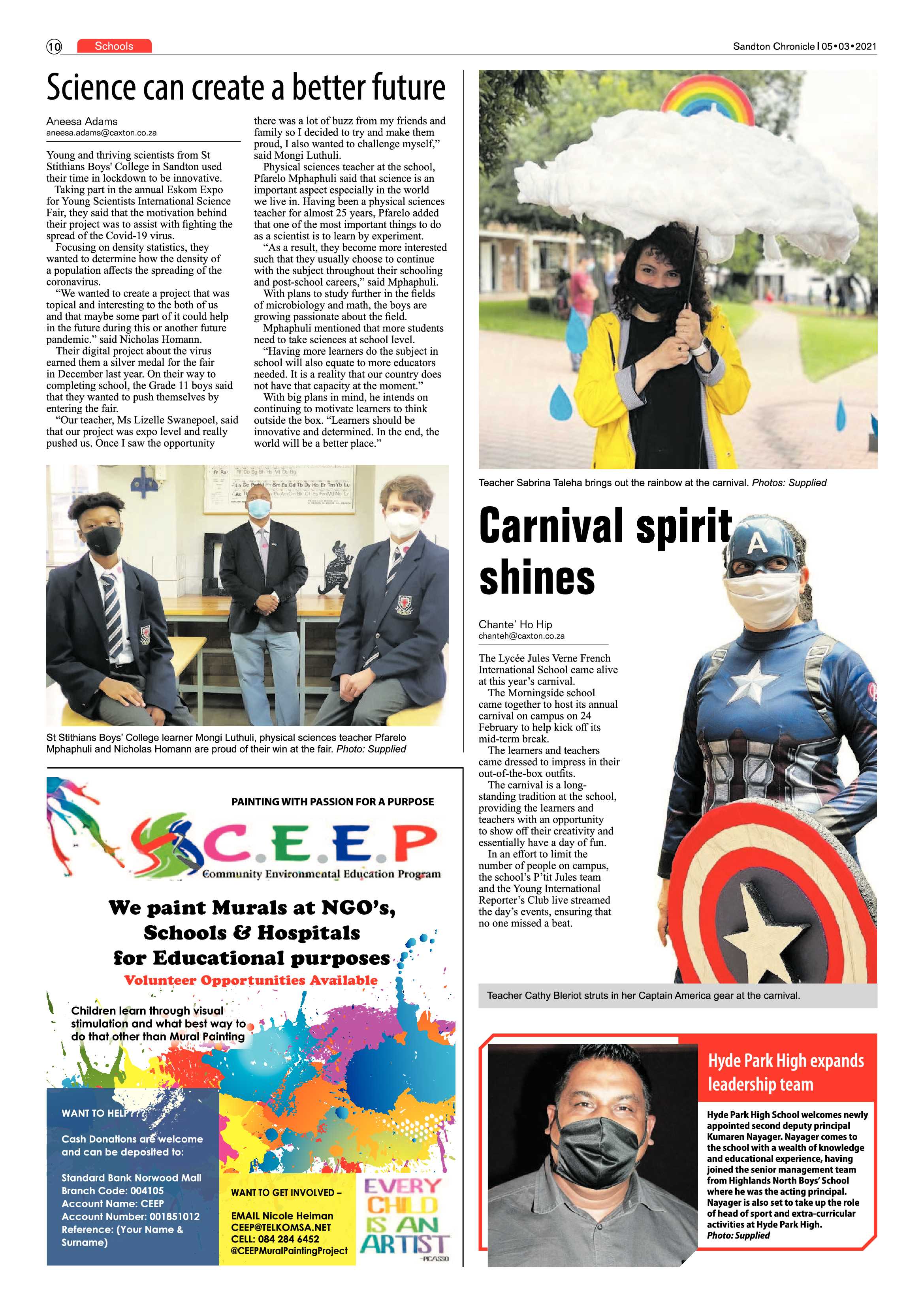 Sandton Chronicle 5 March 2021 page 10