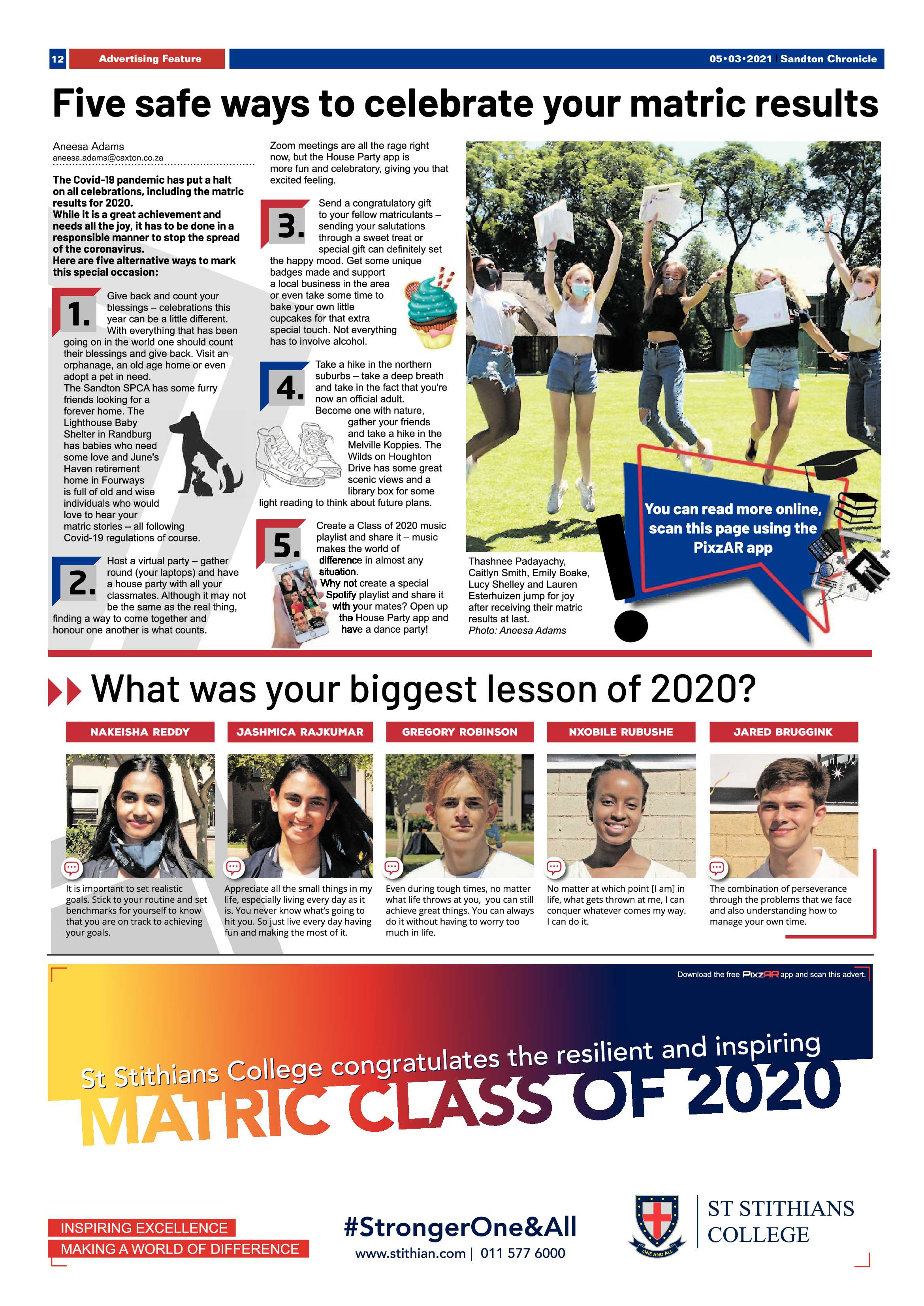Sandton Chronicle 5 March 2021 page 12