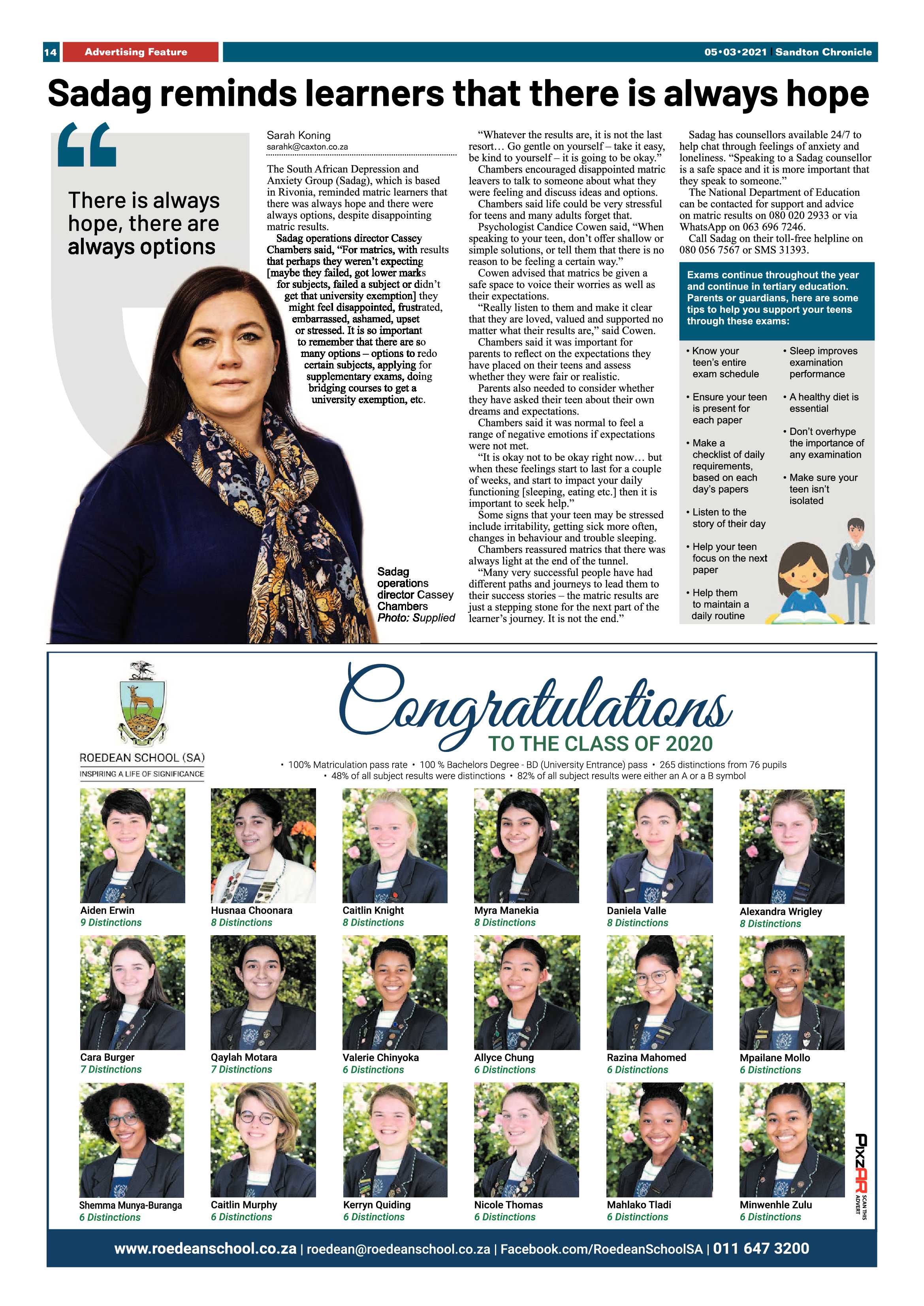 Sandton Chronicle 5 March 2021 page 14