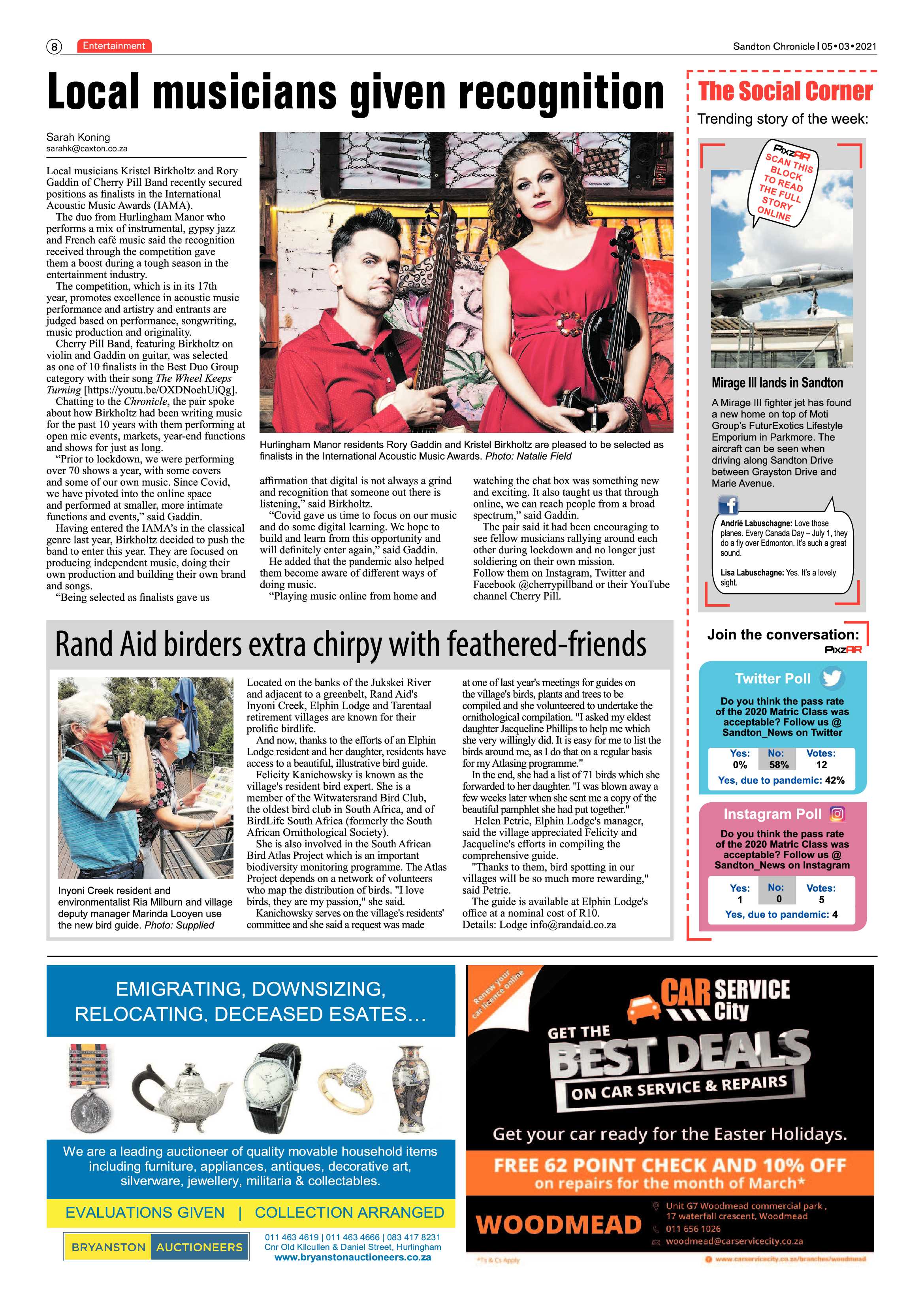 Sandton Chronicle 5 March 2021 page 8