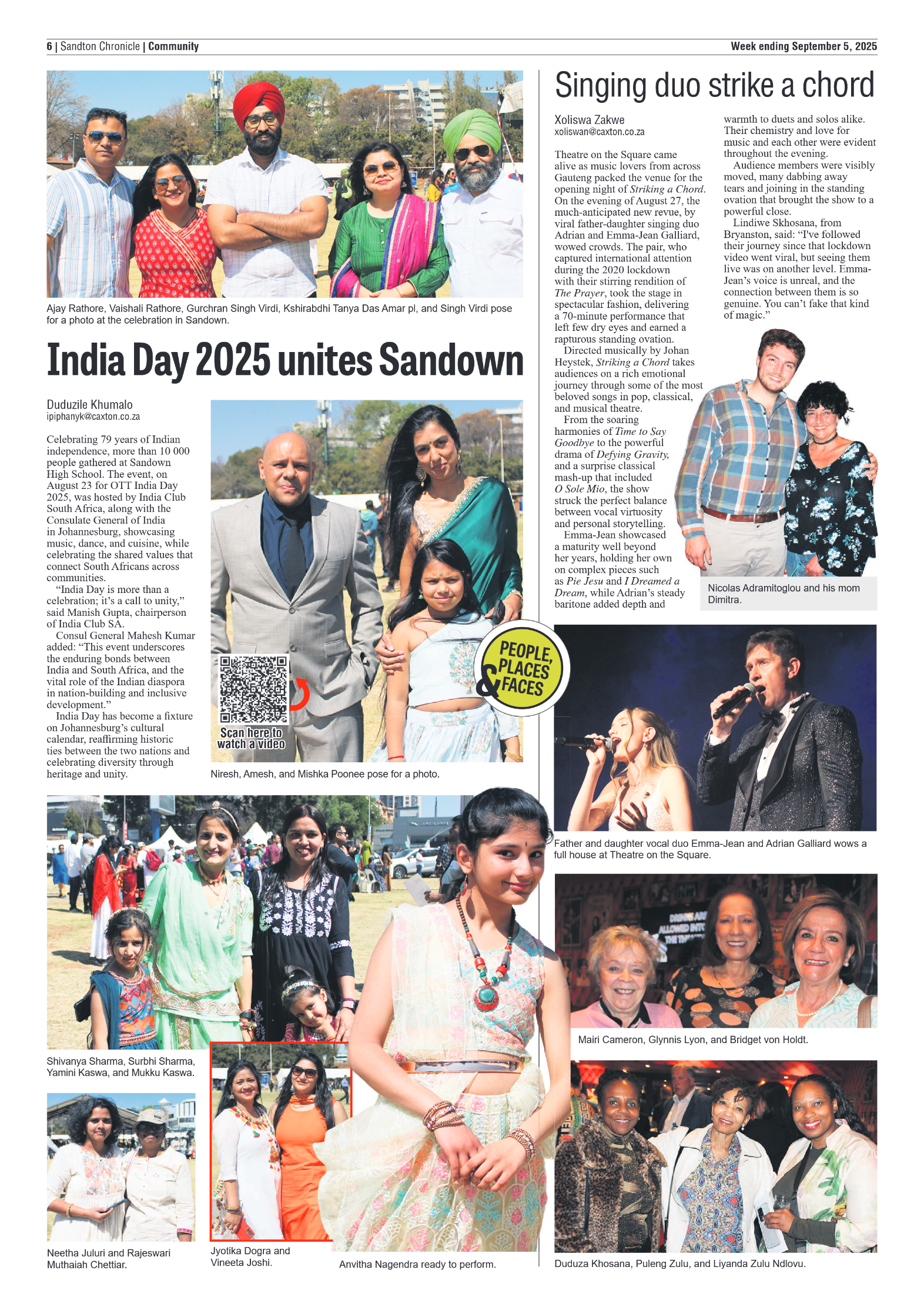 Sandton Chronicle 5 September 2025 page 6