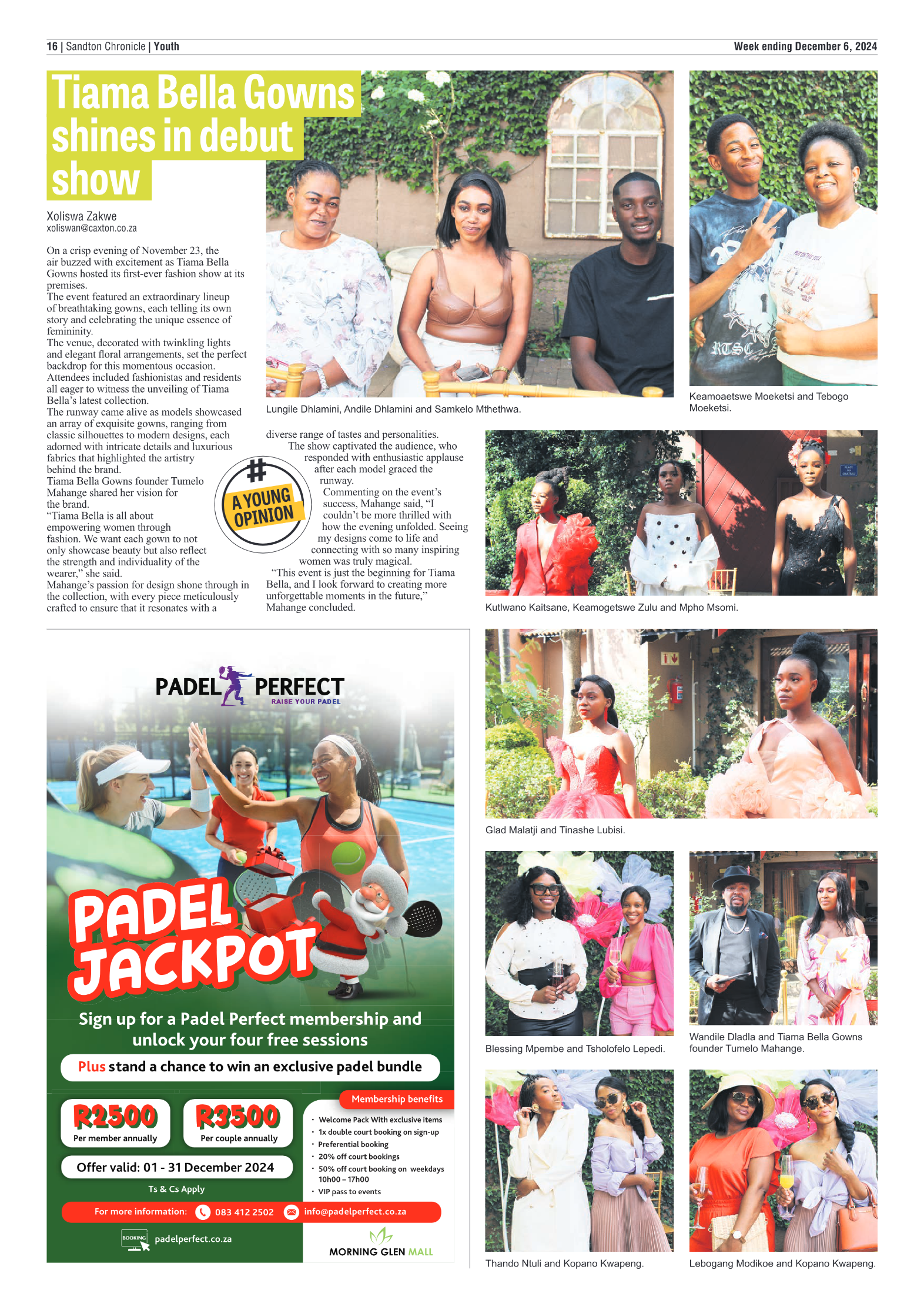 Sandton Chronicle 6 December 2024 page 16