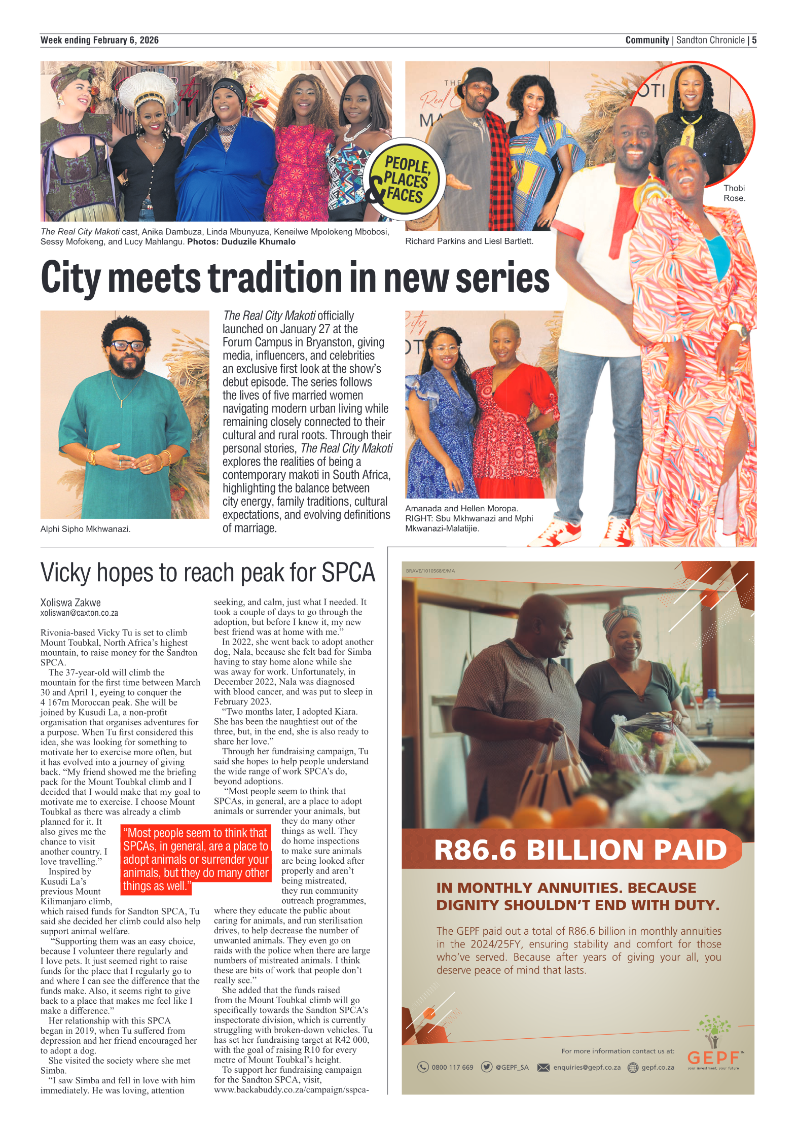 Sandton Chronicle 6 February 2026 page 5