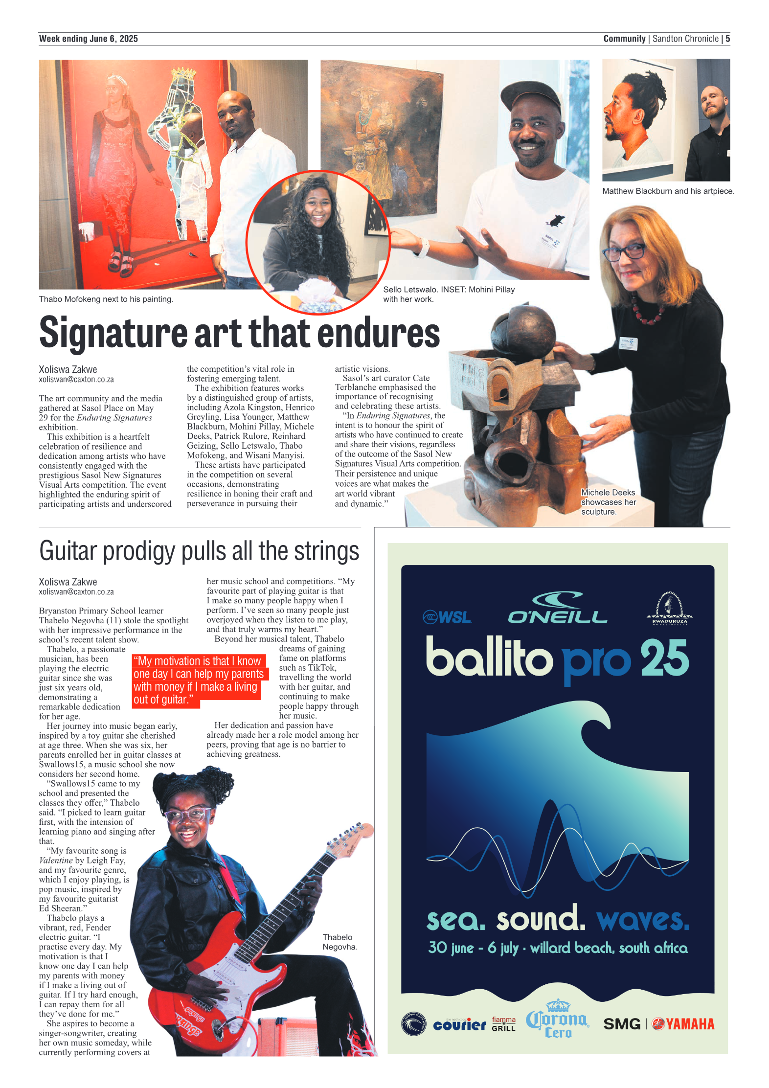 Sandton Chronicle 6 June 2025 page 5