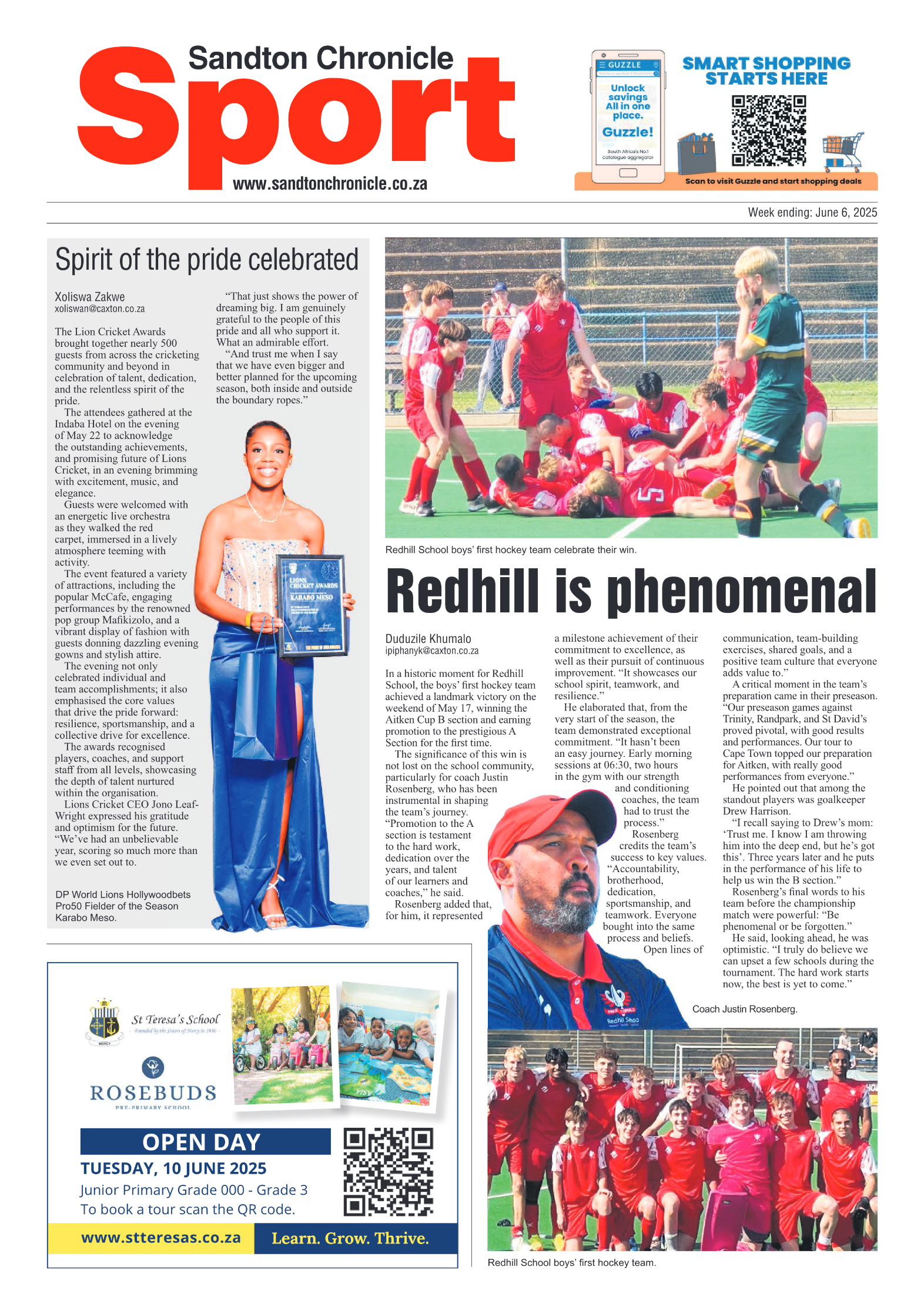 Sandton Chronicle 6 June 2025 page 8