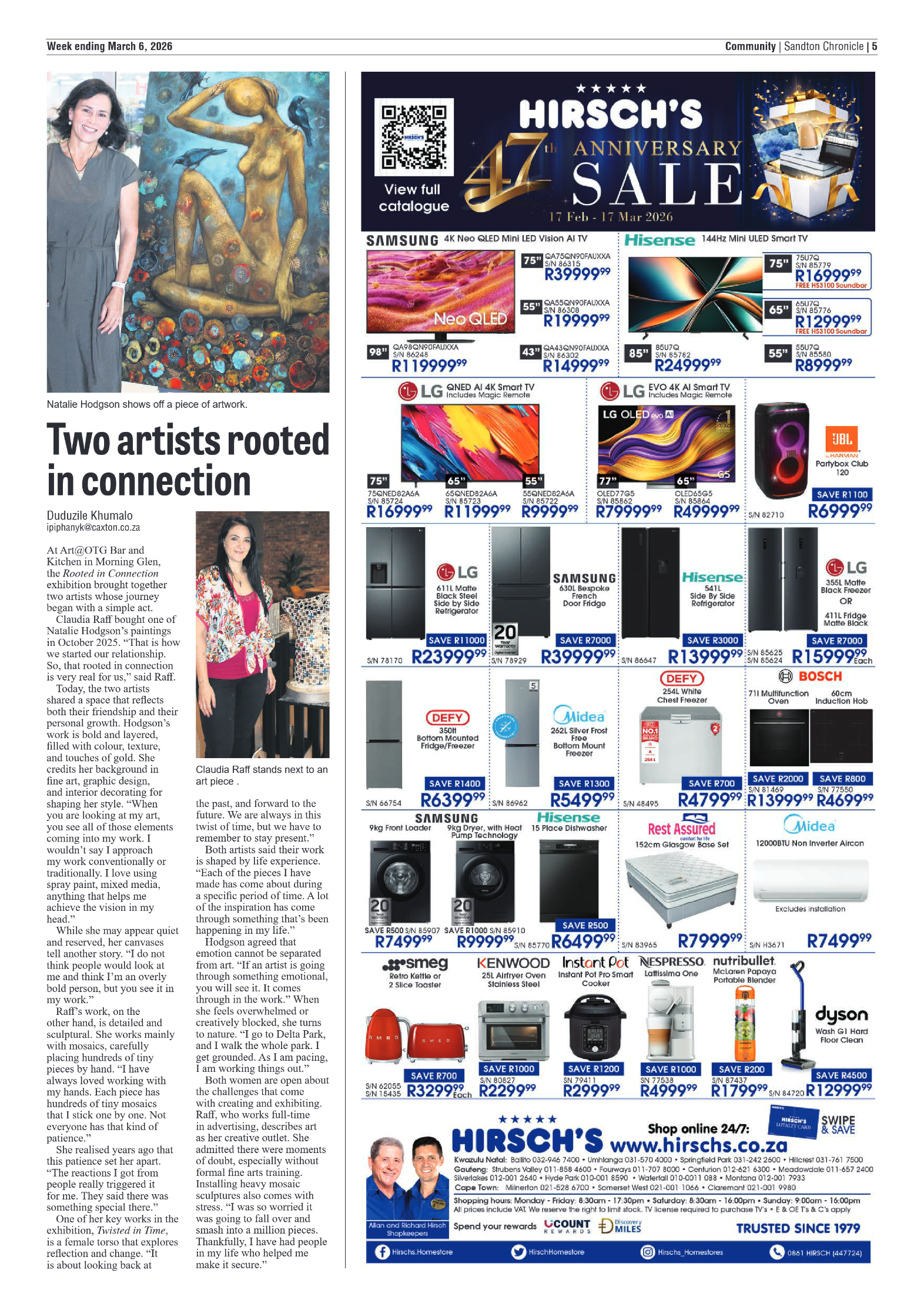 Sandton Chronicle 6 March 2026 page 5