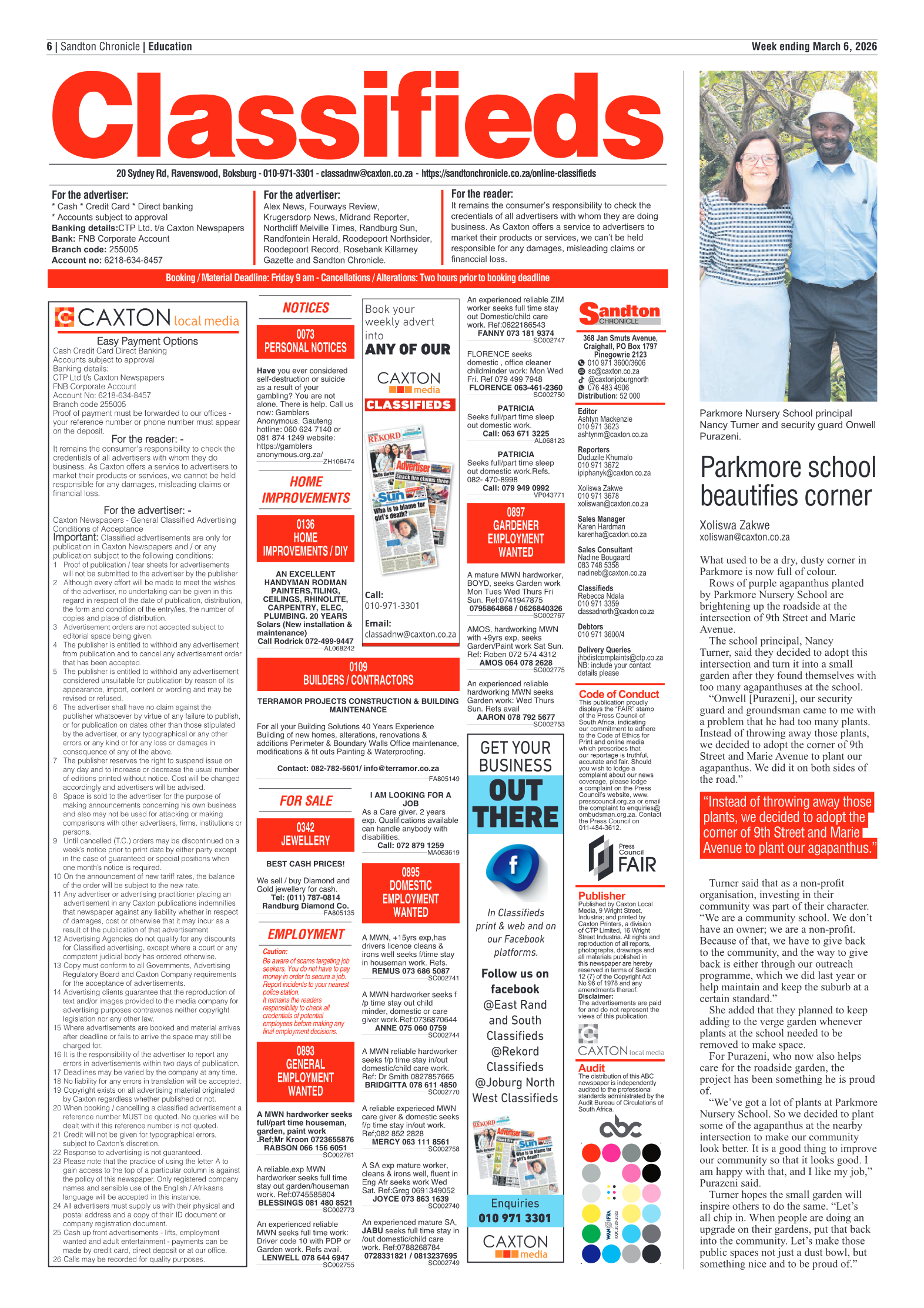 Sandton Chronicle 6 March 2026 page 6