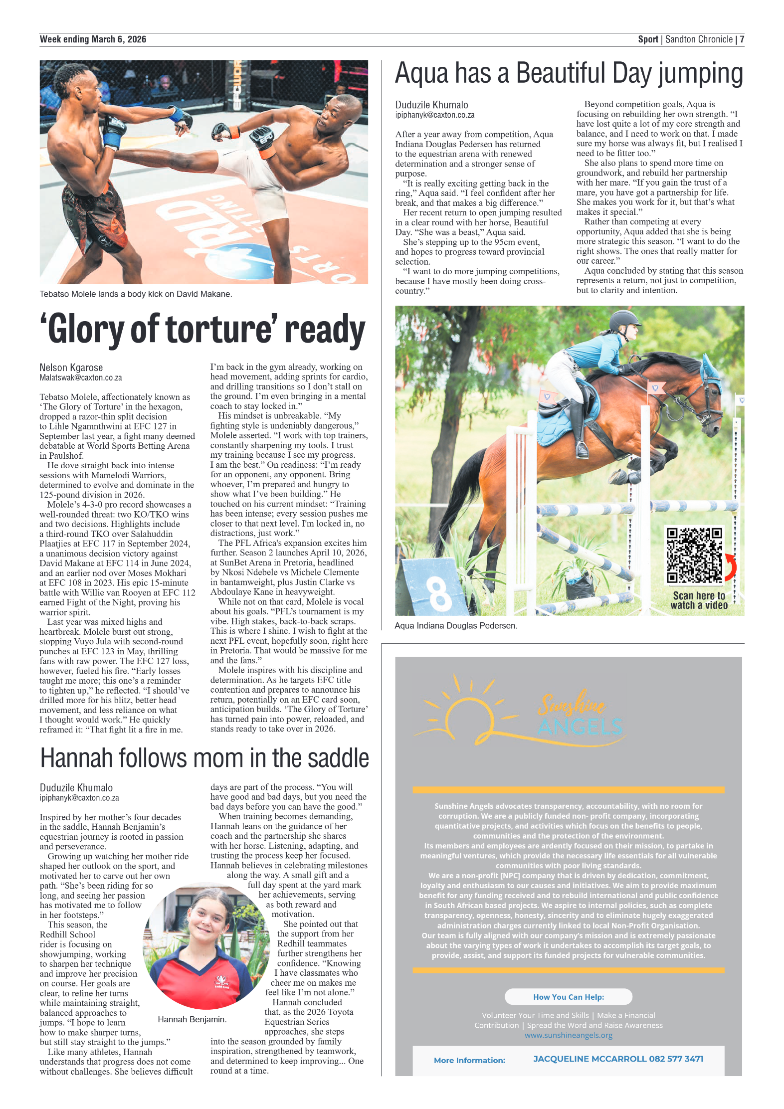 Sandton Chronicle 6 March 2026 page 7