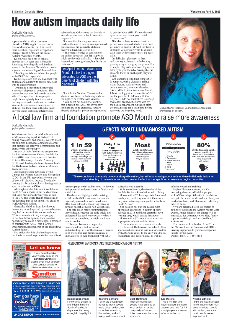 Sandton Chronicle 7 April 2023 page 2