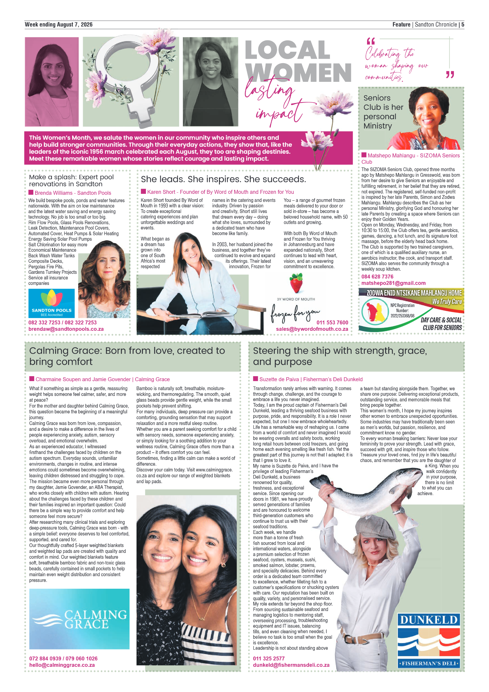 Sandton Chronicle 7 August 2026 page 5