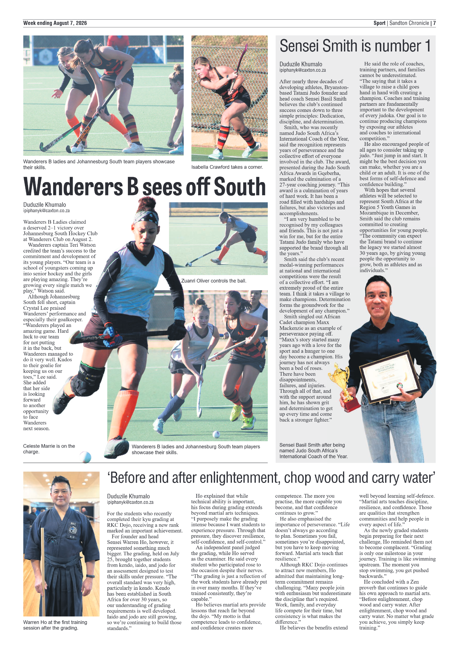 Sandton Chronicle 7 August 2026 page 7