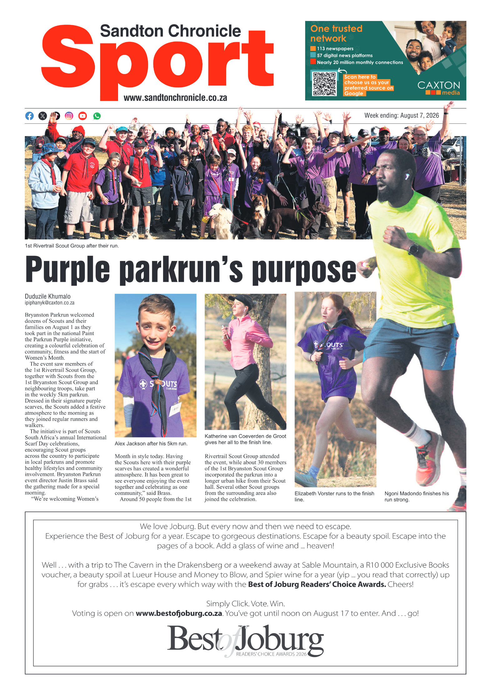 Sandton Chronicle 7 August 2026 page 8