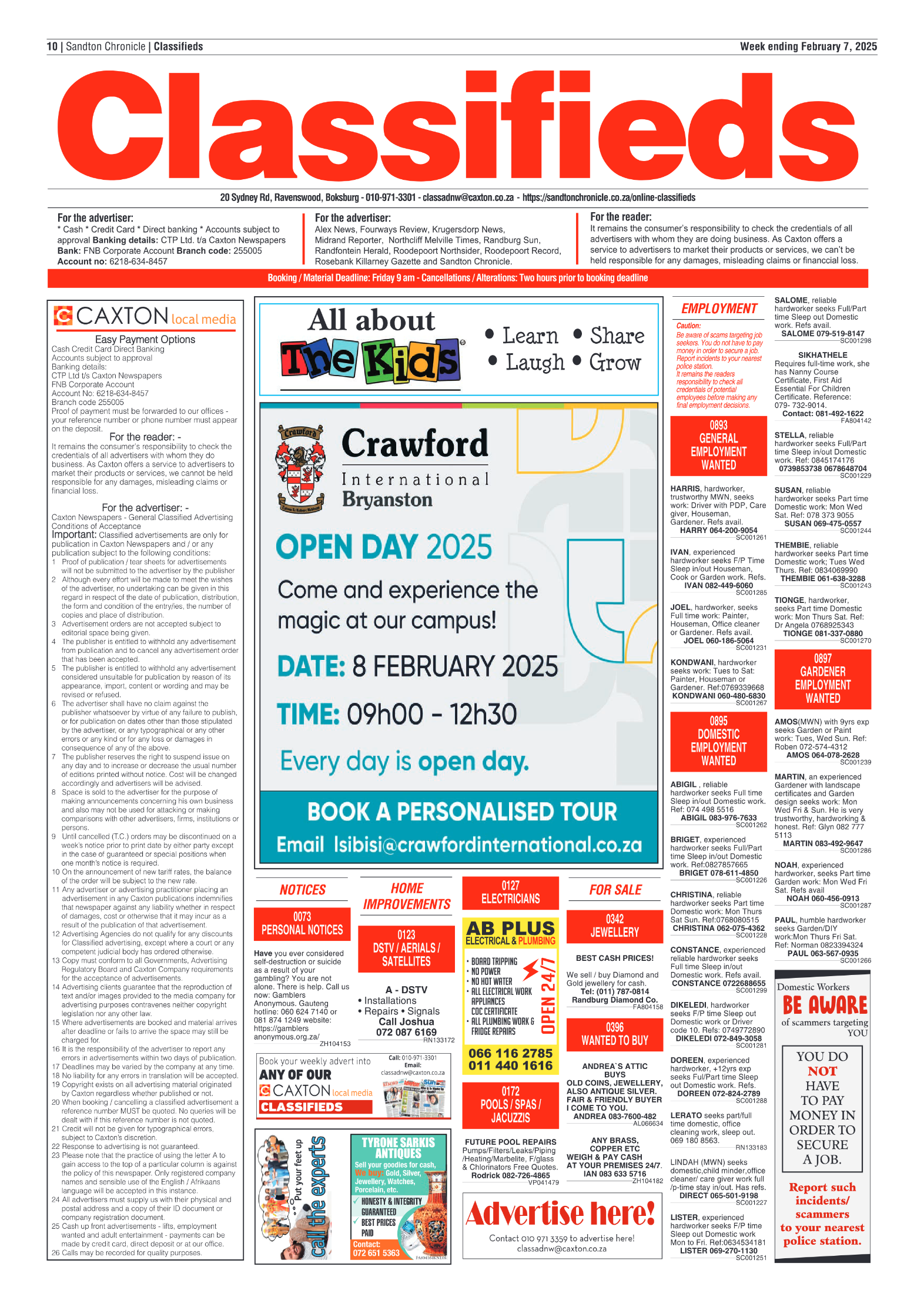 Sandton Chronicle 7 February 2025 page 10
