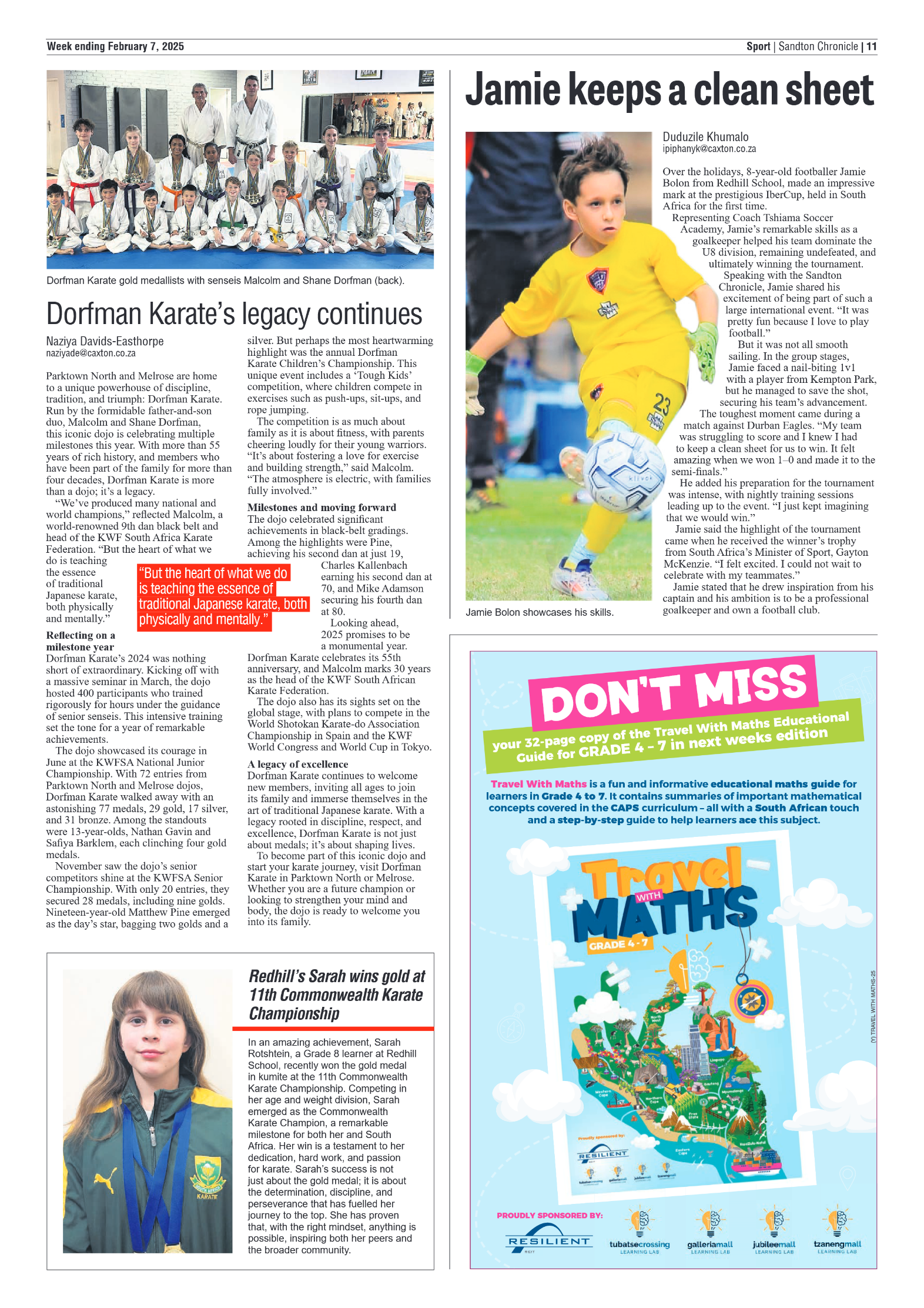 Sandton Chronicle 7 February 2025 page 11