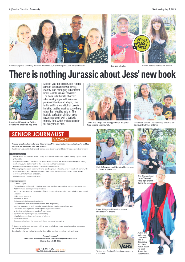 Sandton Chronicle 7 July 2023 page 8