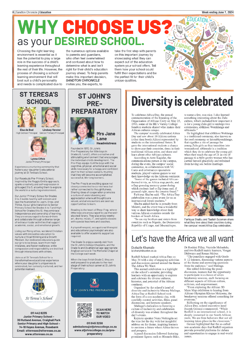 Sandton Chronicle 7 June 2024 page 8
