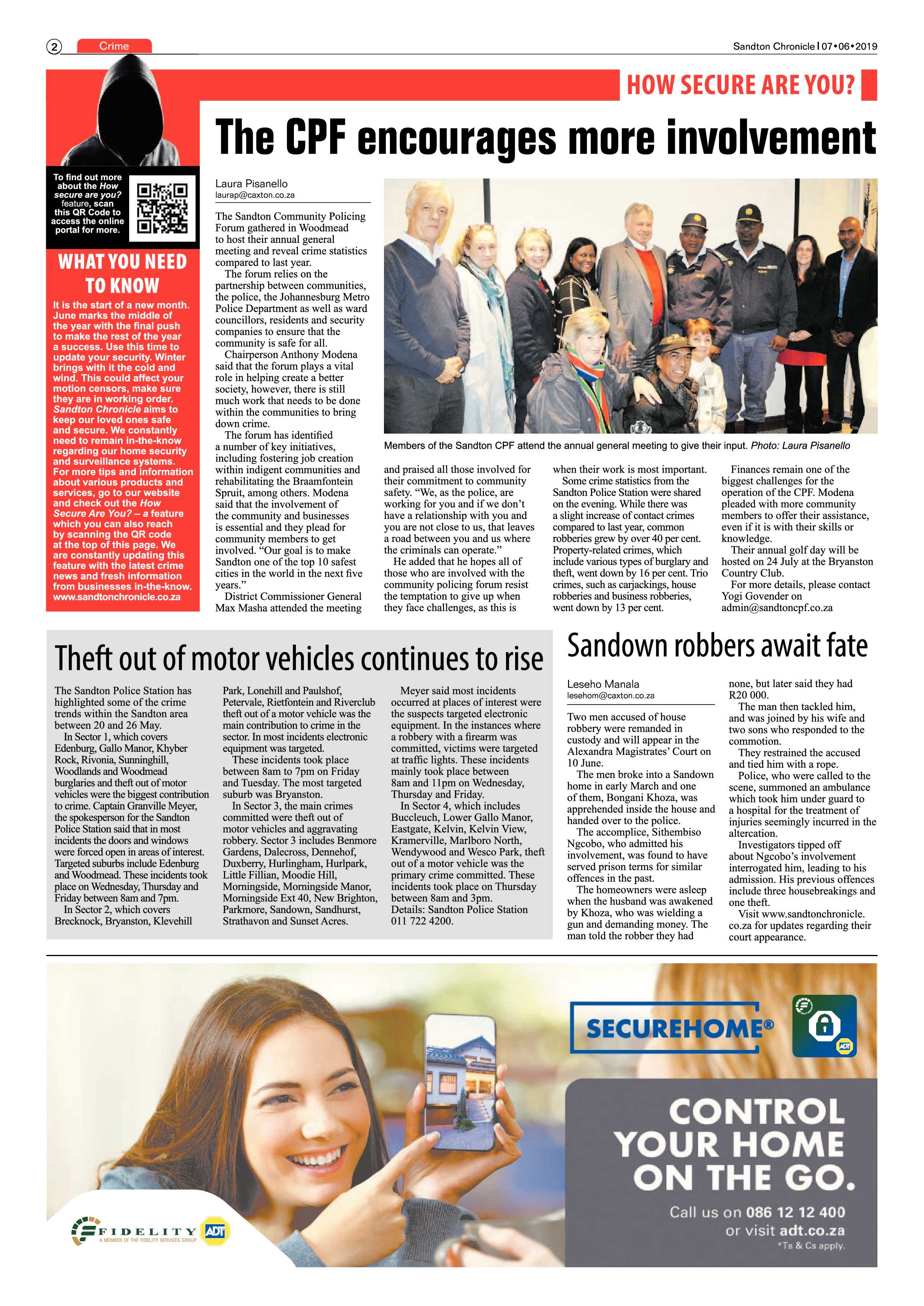 Sandton Chronicle 7 June, 2019 page 2