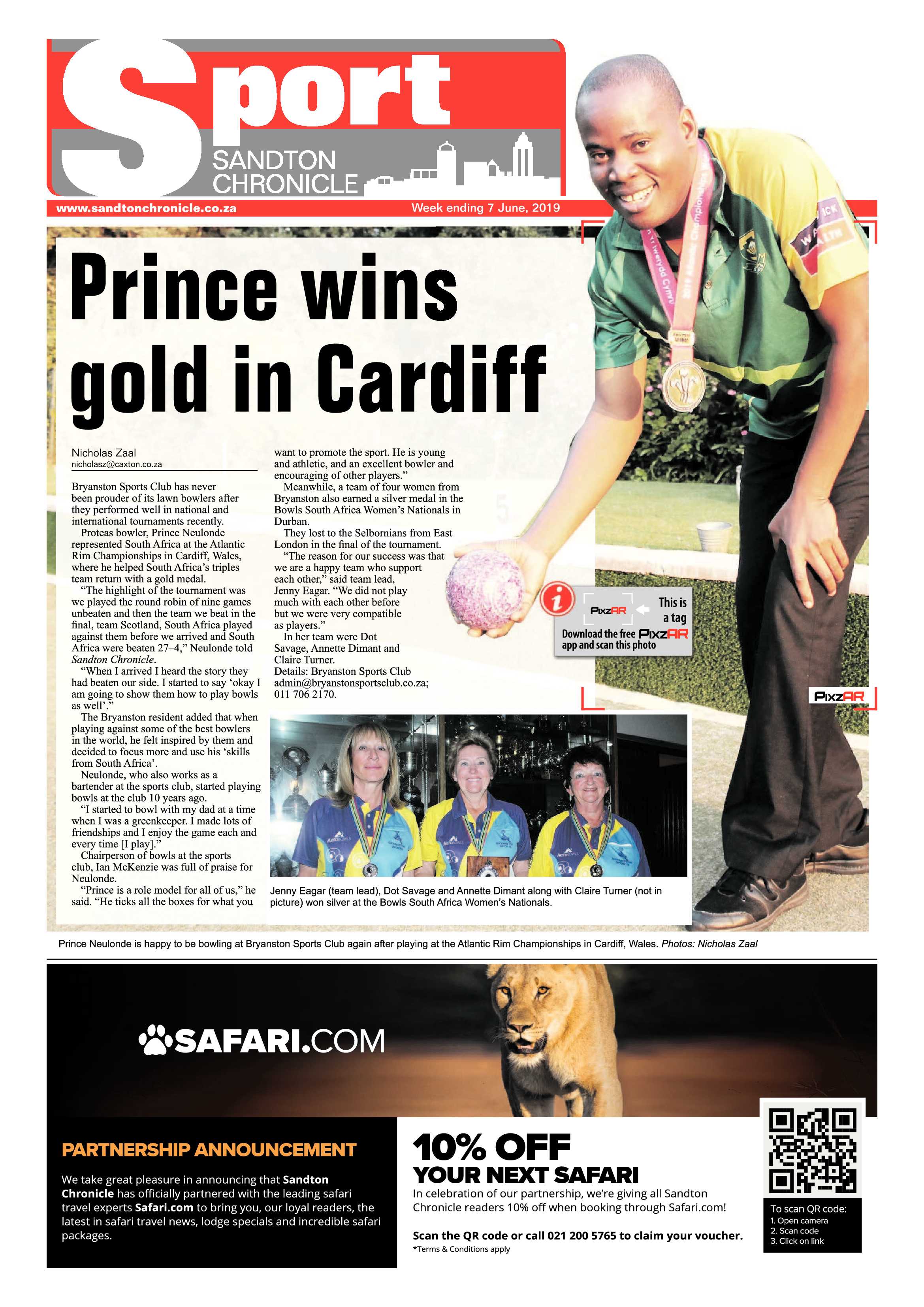 Sandton Chronicle 7 June, 2019 page 20