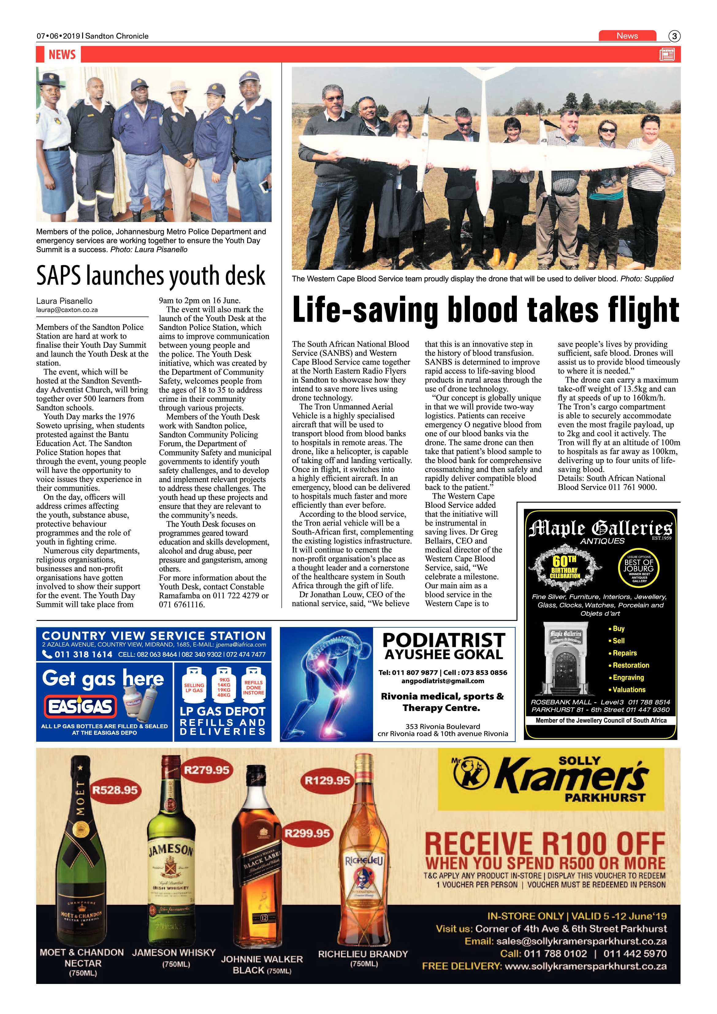 Sandton Chronicle 7 June, 2019 page 3