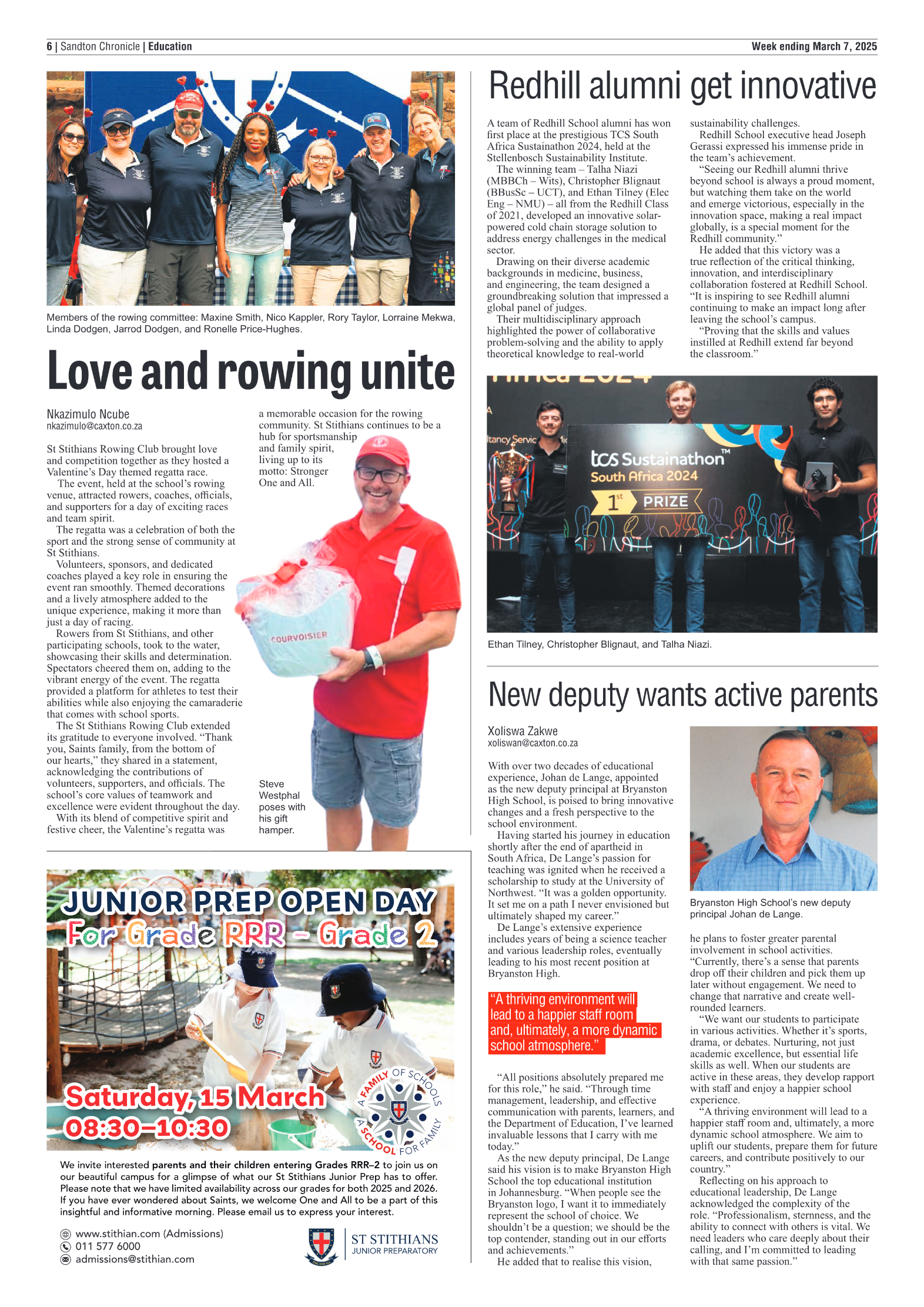 Sandton Chronicle 7 March 2025 page 6