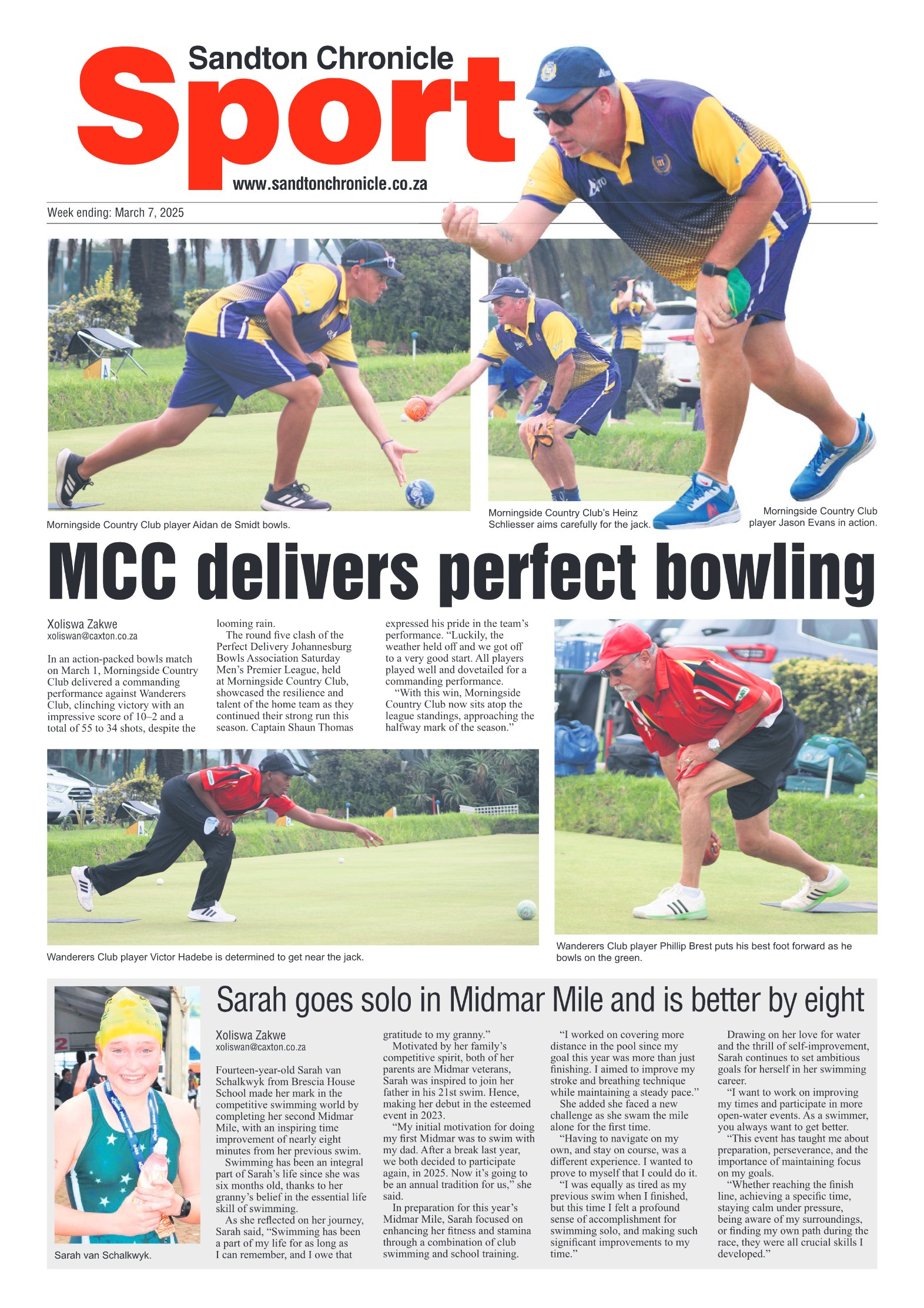 Sandton Chronicle 7 March 2025 page 8